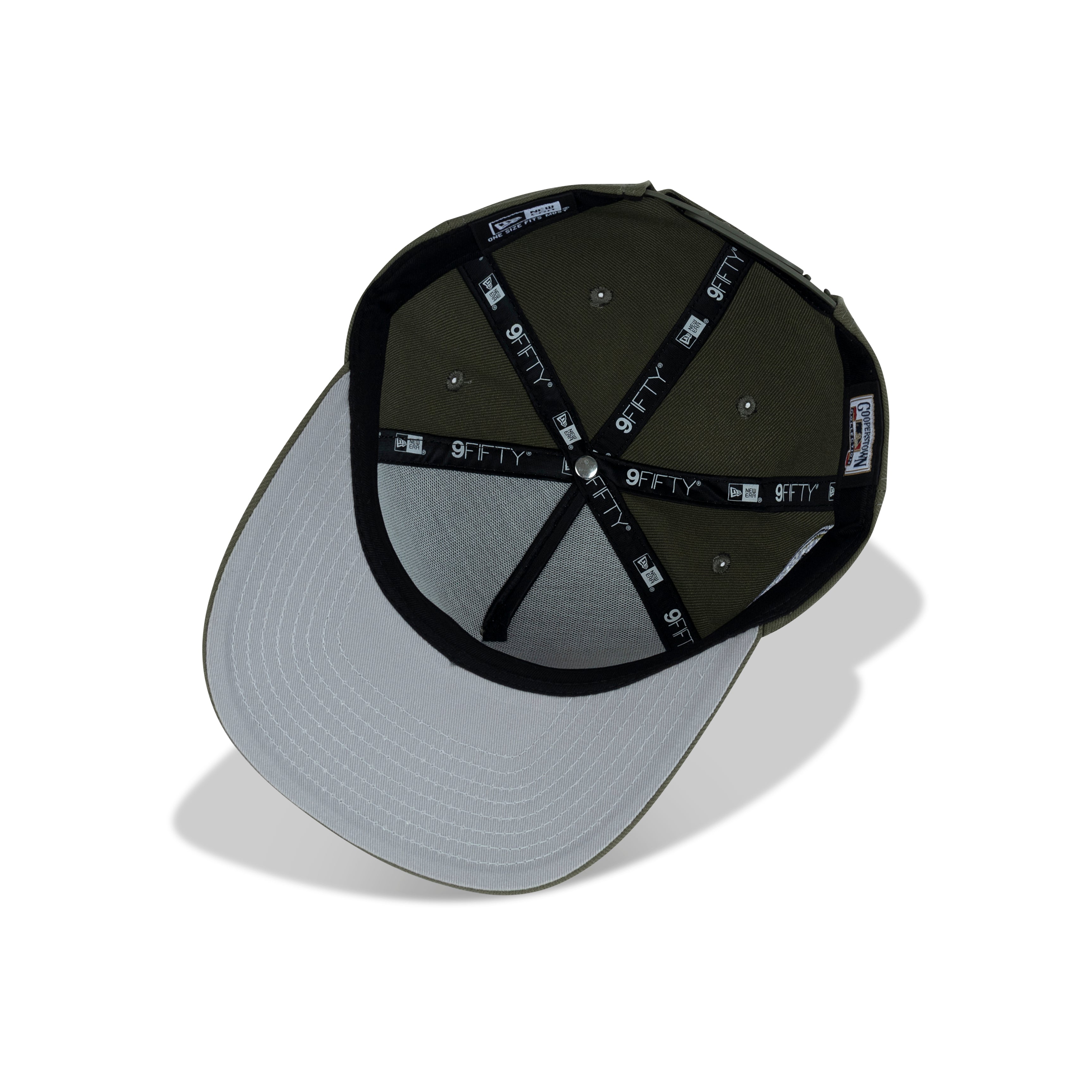 New Era Montreal Expos A-Frame Snapback Grey Bottom 