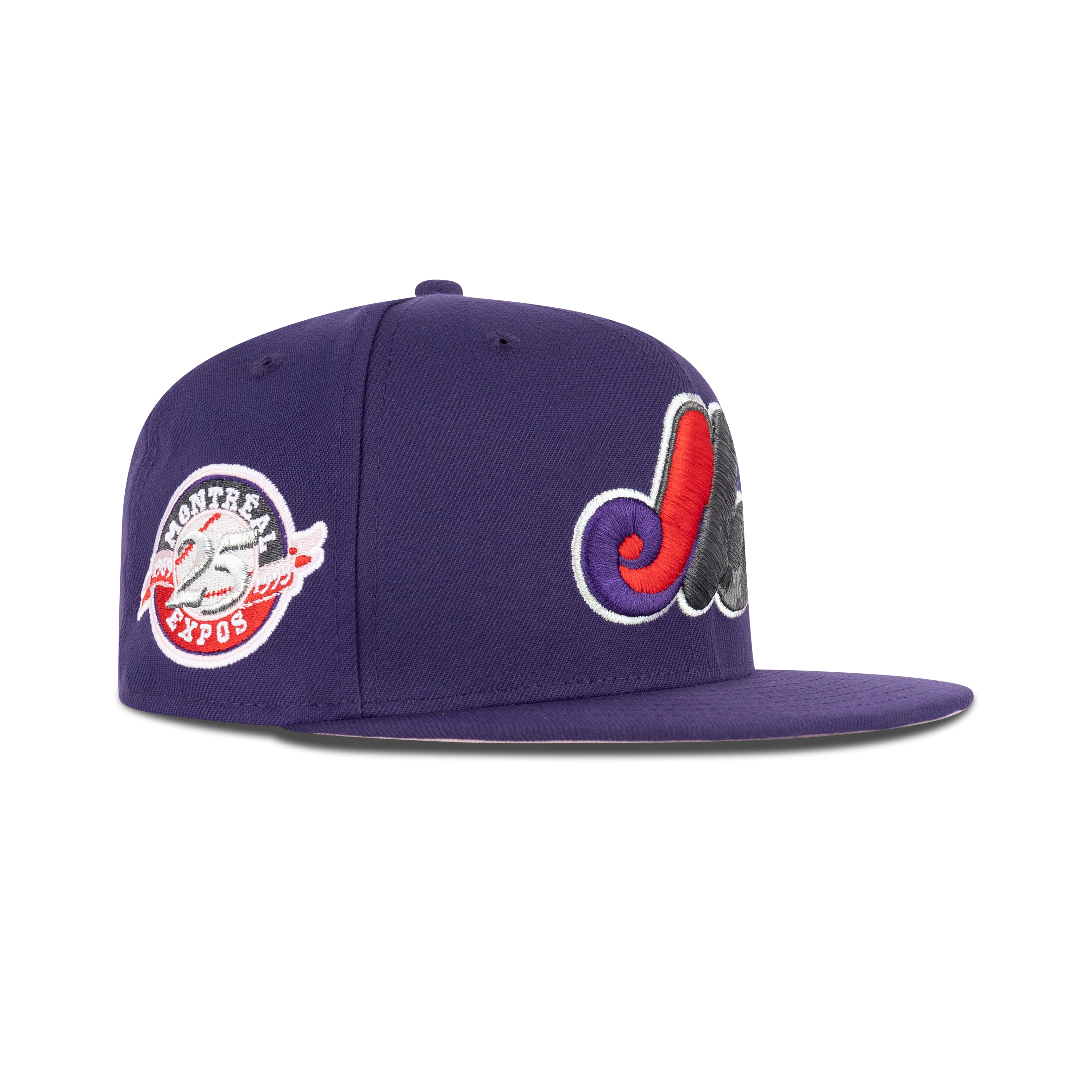 New Era Montreal Expos Fitted Pink Bottom 