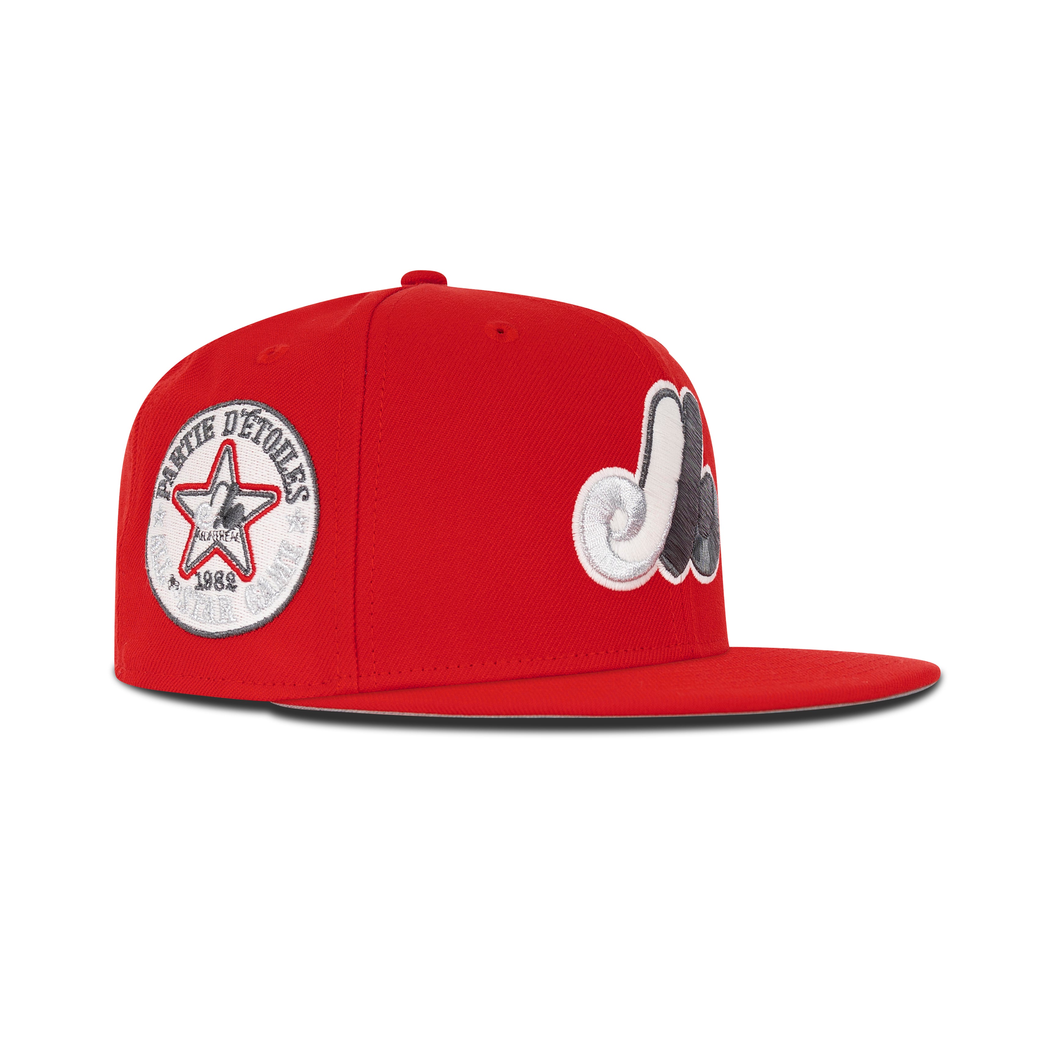 New Era Montreal Expos Fitted Grey Bottom 