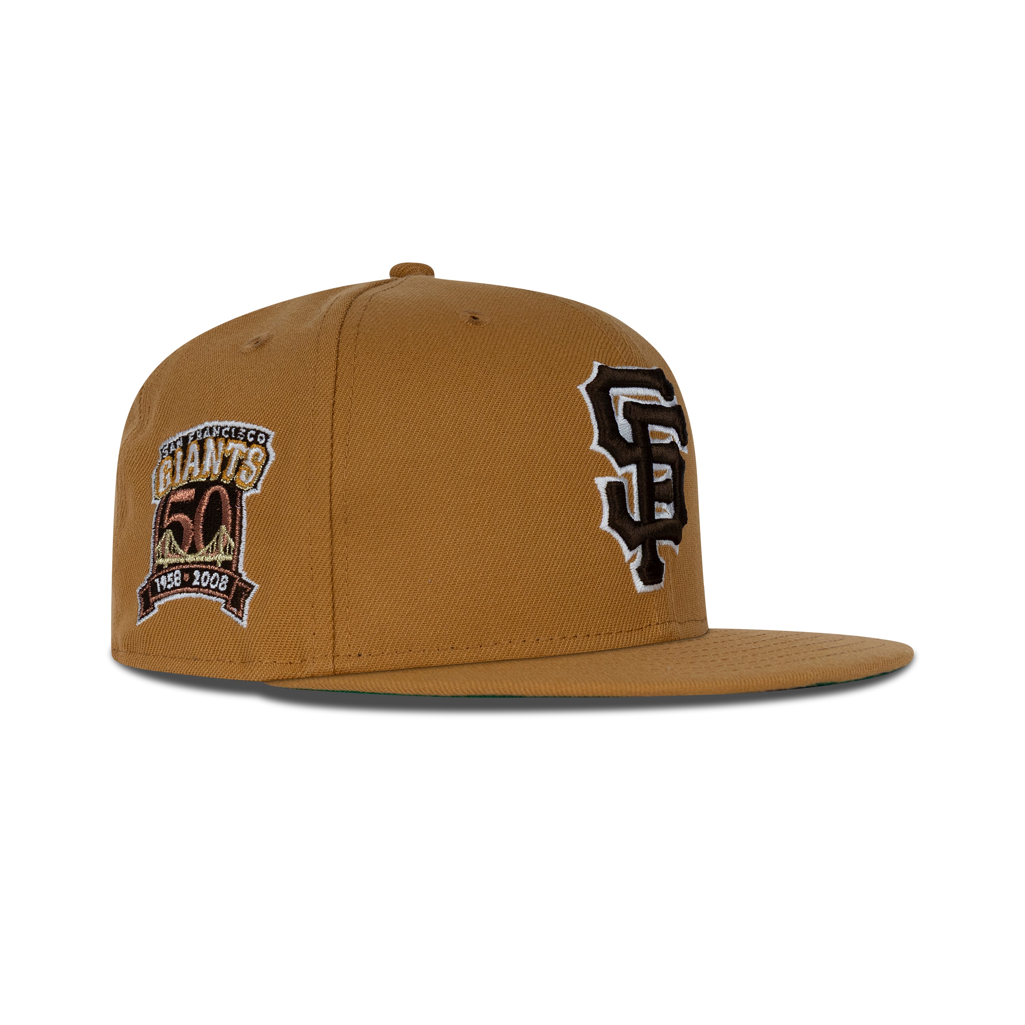 New Era San Francisco Giants Fitted Green Bottom 