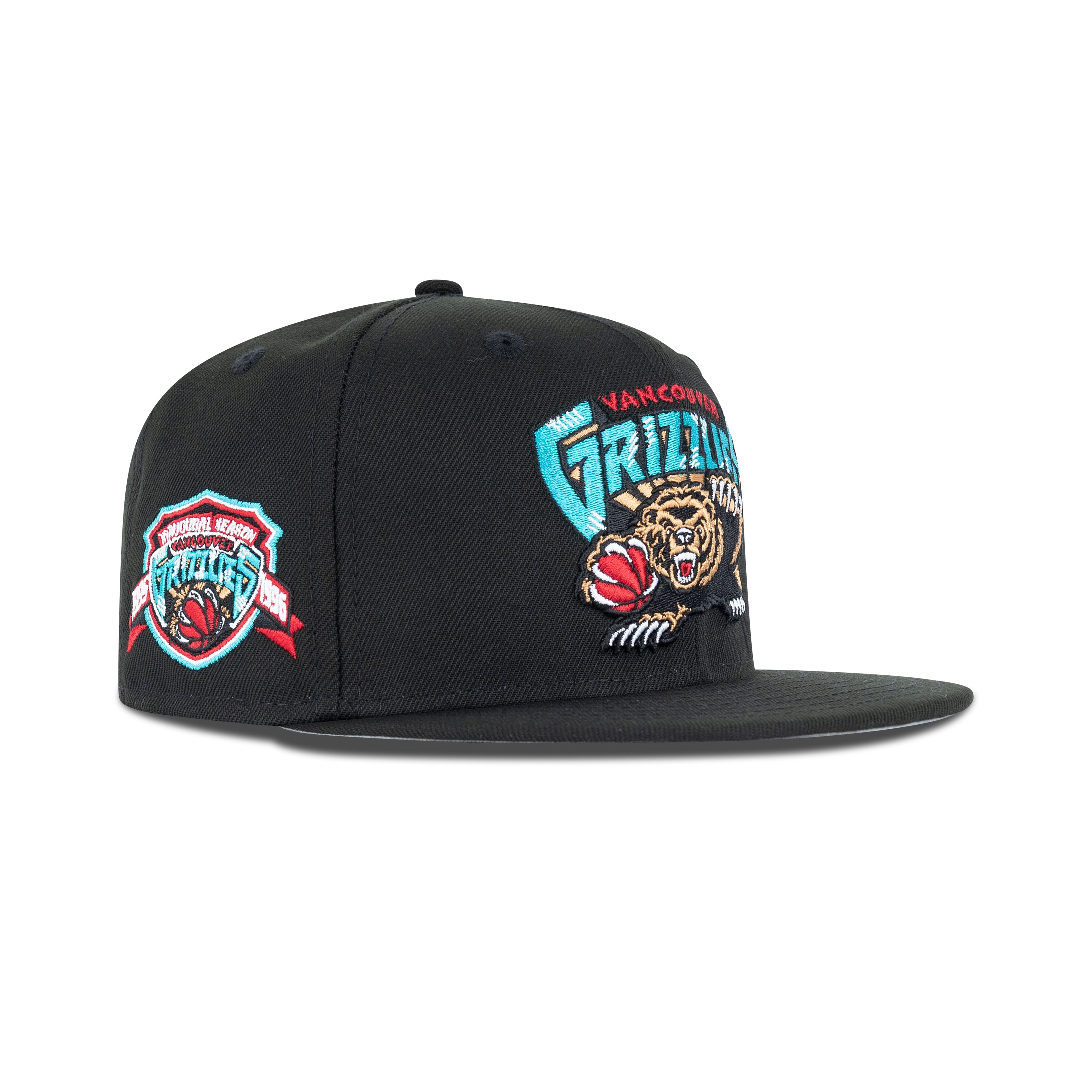 New Era Vancouver Grizzlies Fitted Grey Bottom 