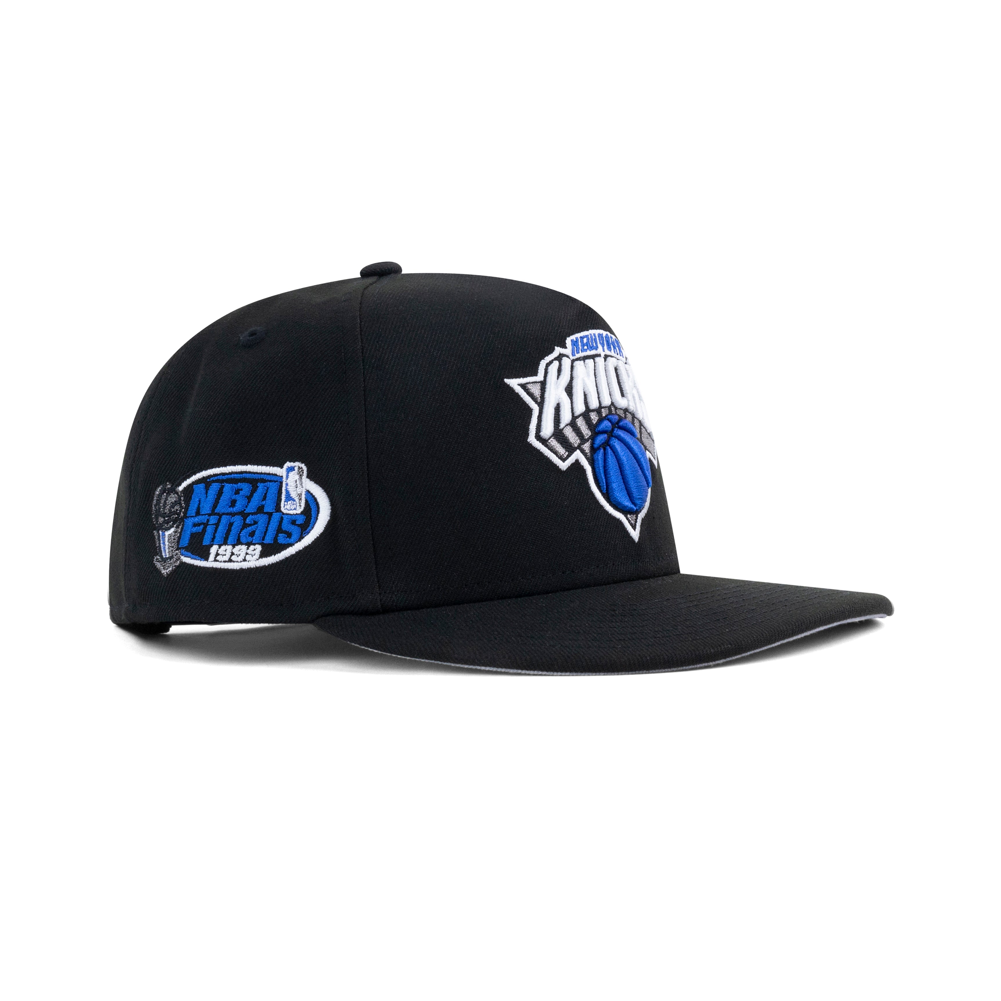New Era New York Knicks A-Frame Snapback Grey Bottom 