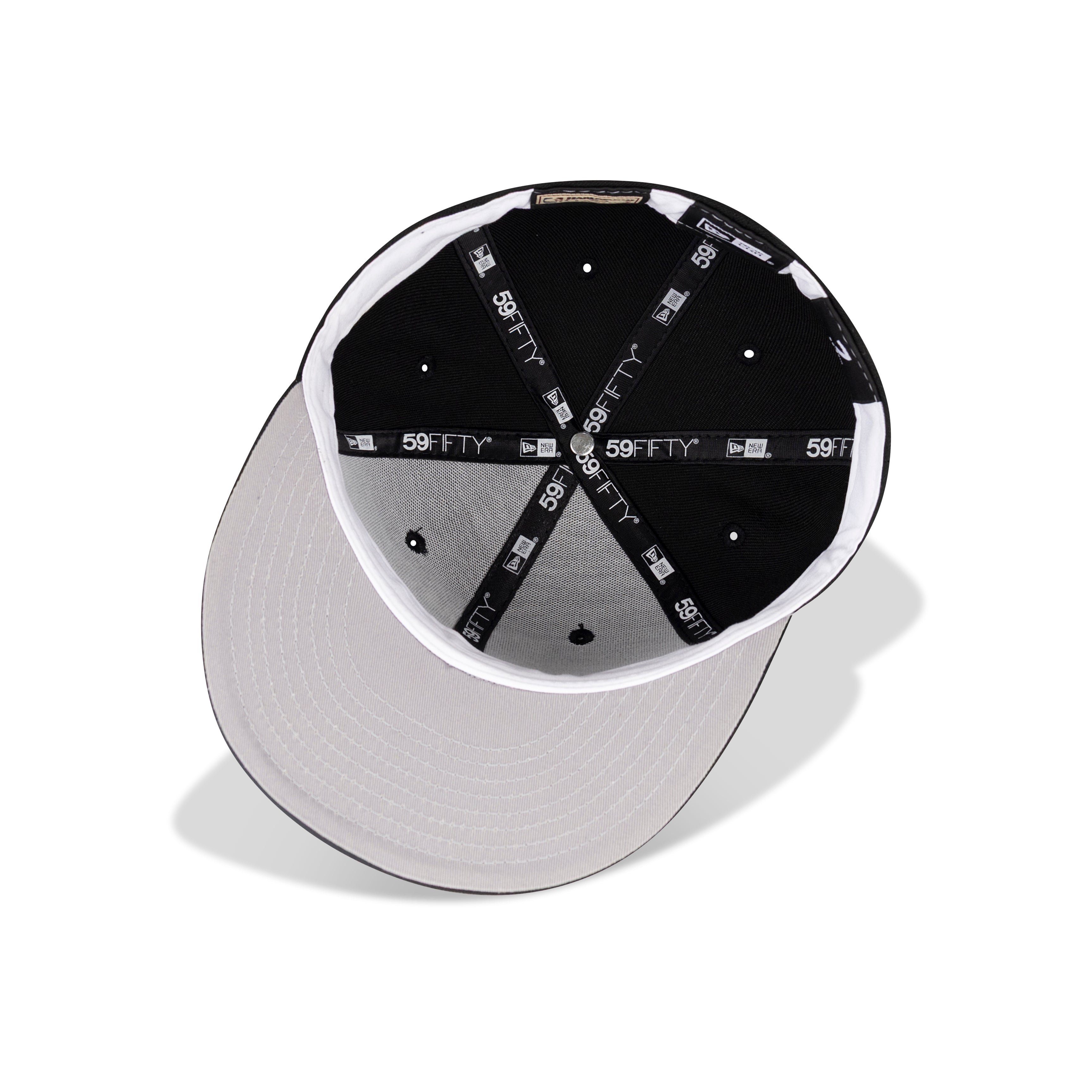 New Era New York Knicks Basketball Logo Fitted Grey Bottom 