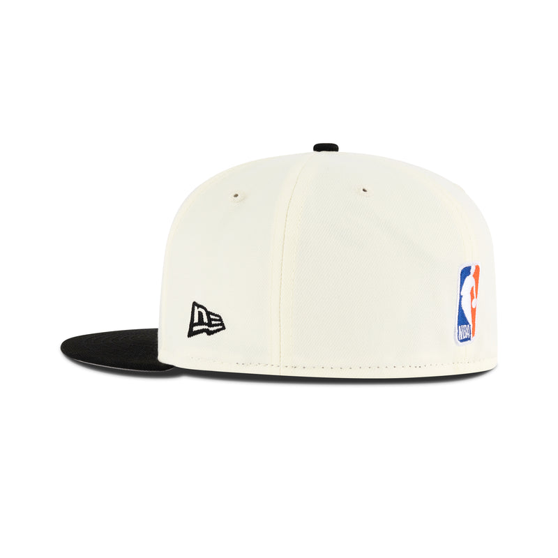 New Era New York Knicks Fitted Gray Bottom 
