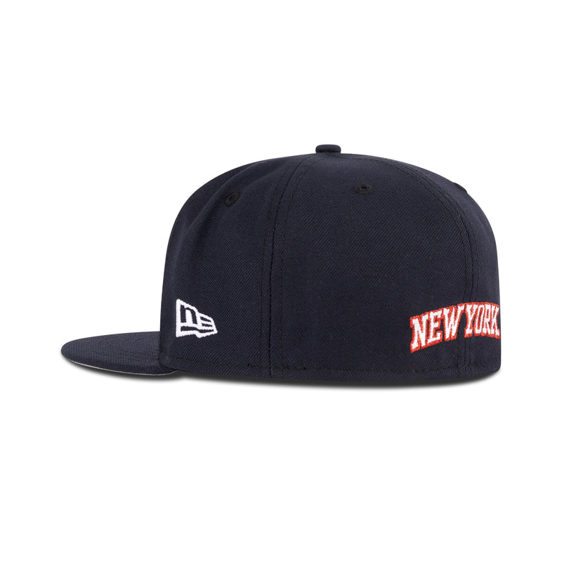 New Era New York Knicks Fitted Gray Bottom 