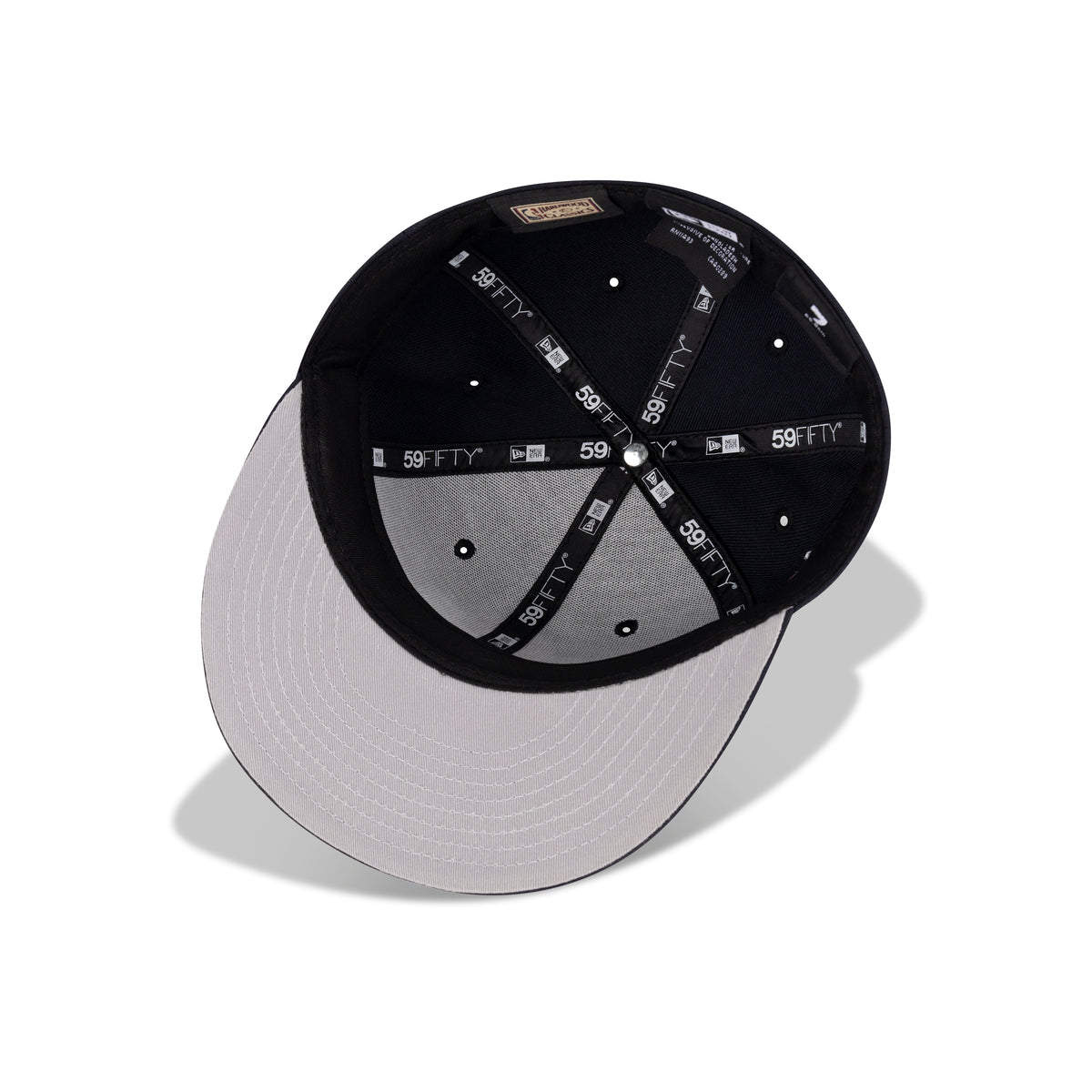 New Era New York Knicks Fitted Gray Bottom 