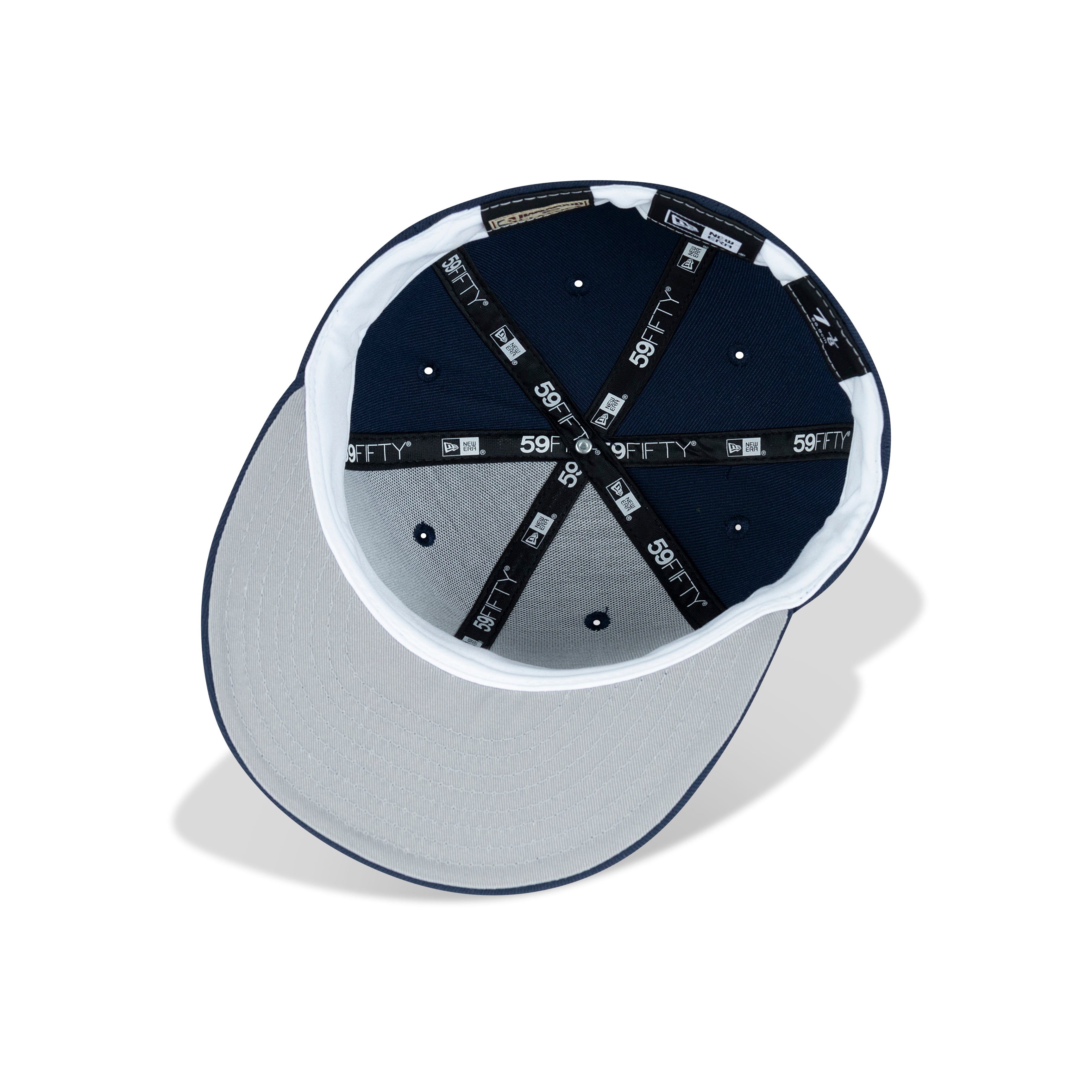 New Era New York Knicks Fitted Grey Bottom 