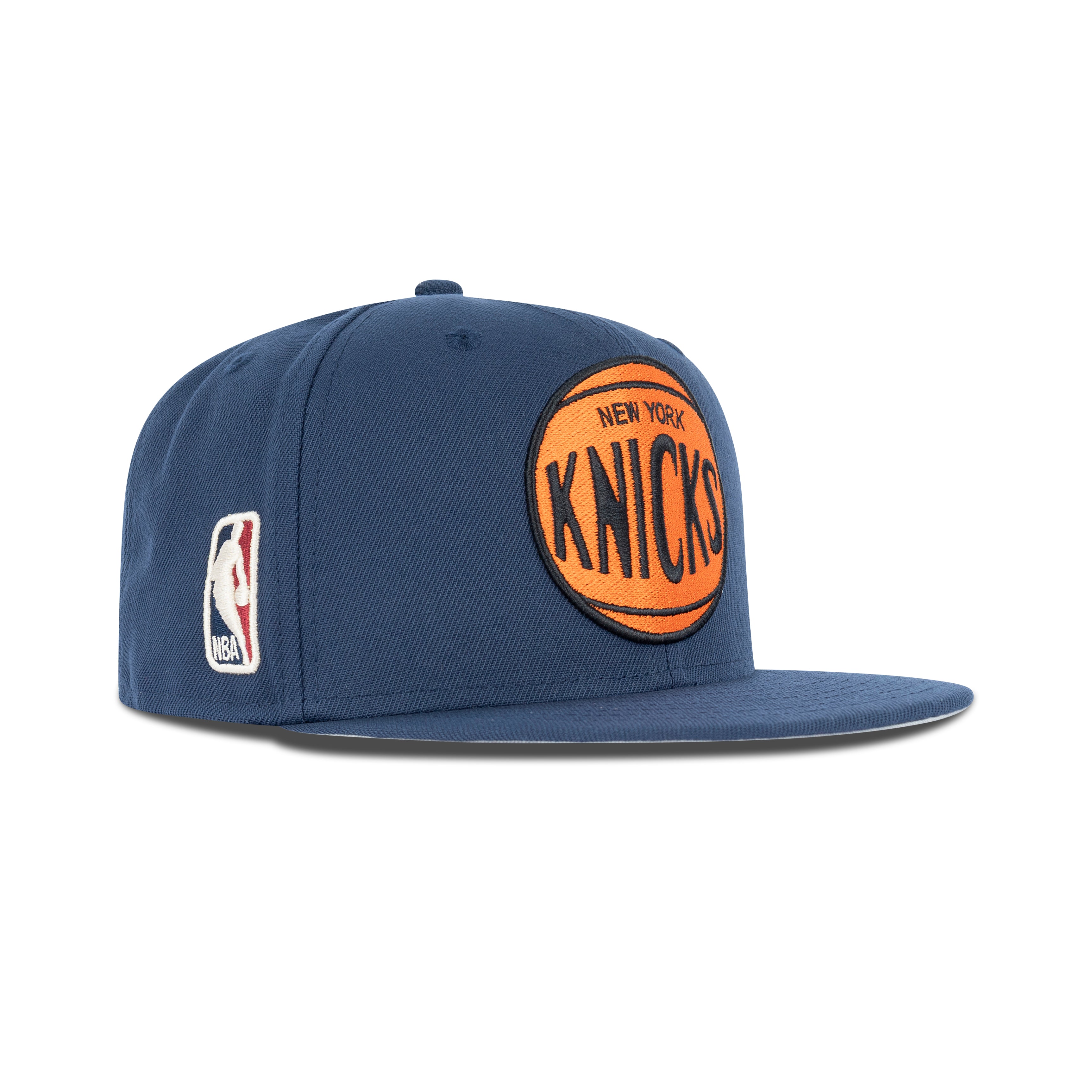 New Era New York Knicks Snapback Grey Bottom 