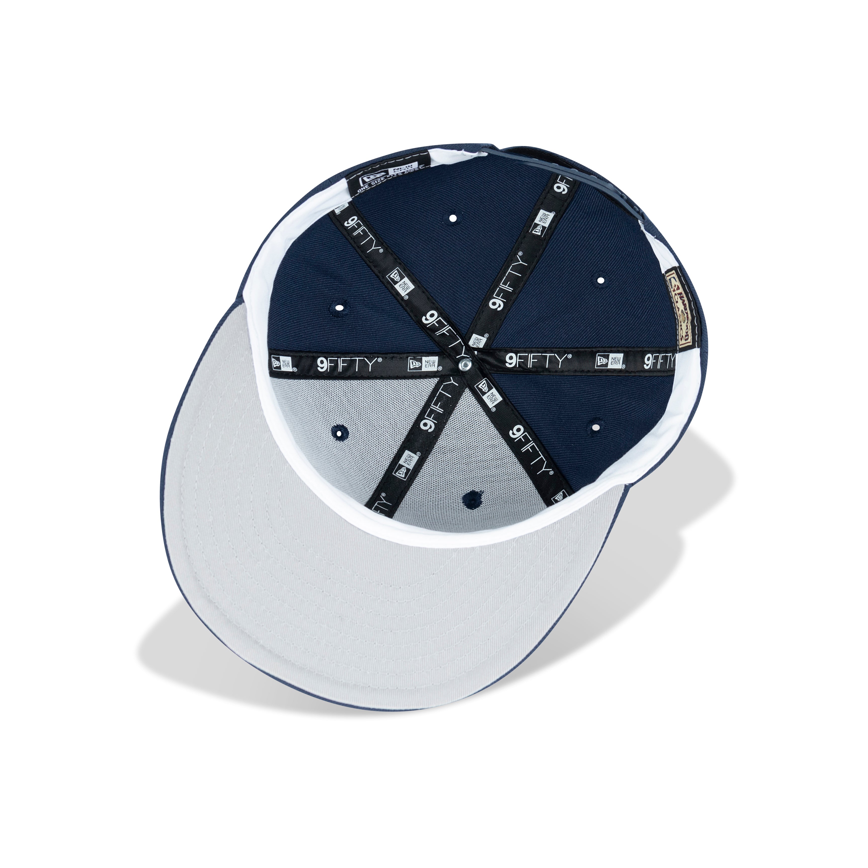 New Era New York Knicks Snapback Grey Bottom 