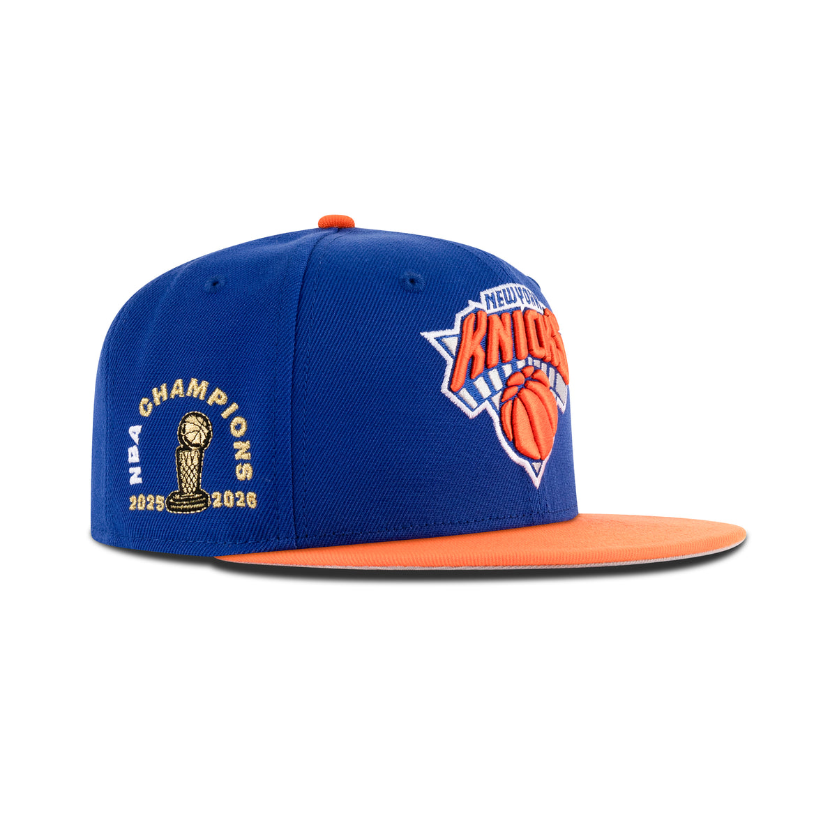 New Era New York Knicks Fitted Gray Bottom 