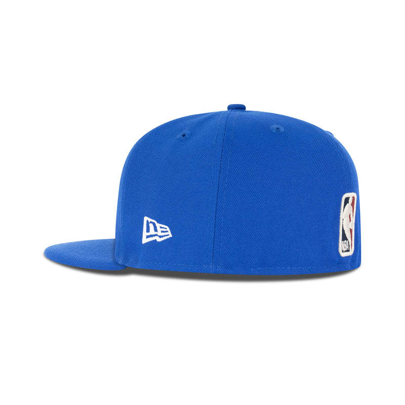 New Era New York Knicks Fitted Grey Bottom 