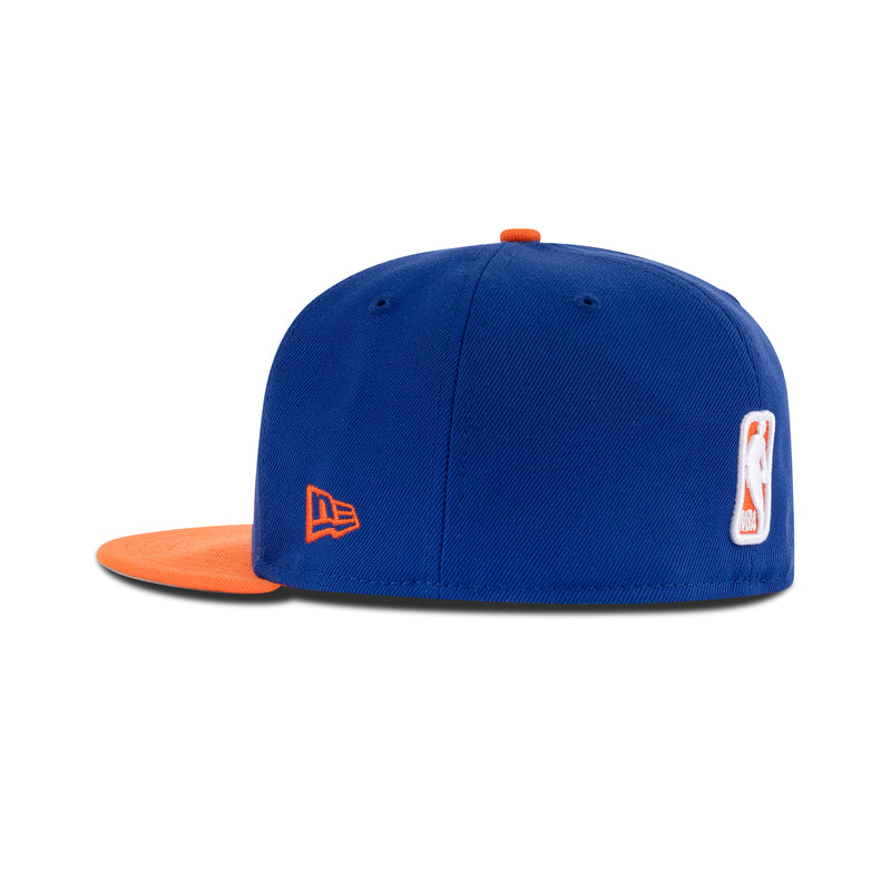 New Era New York Knicks Fitted Gray Bottom 