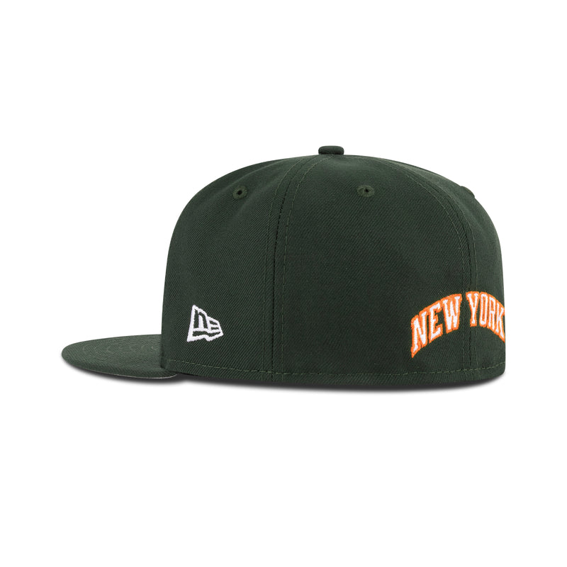 New Era New York Knicks Fitted Gray Bottom 