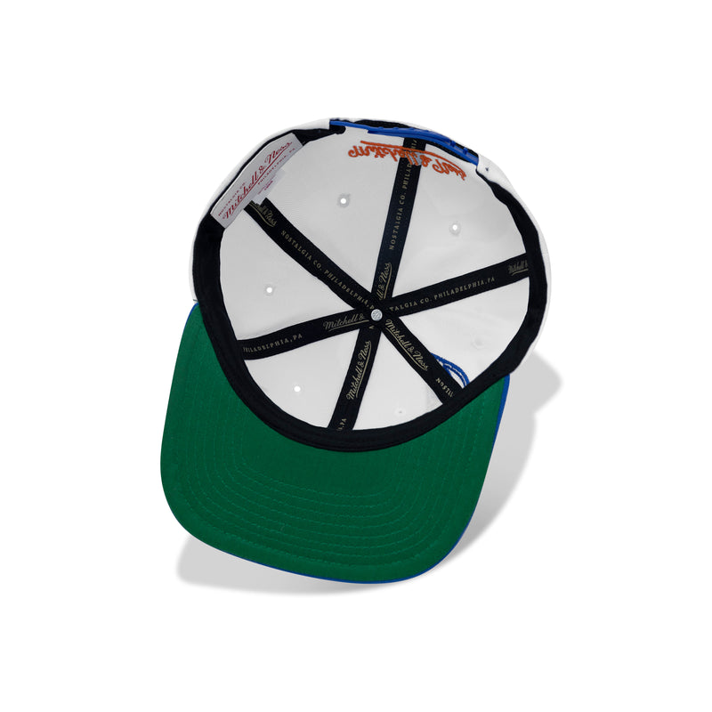 Mitchell & Ness New York Knicks Waverunner Snapback Green Bottom 