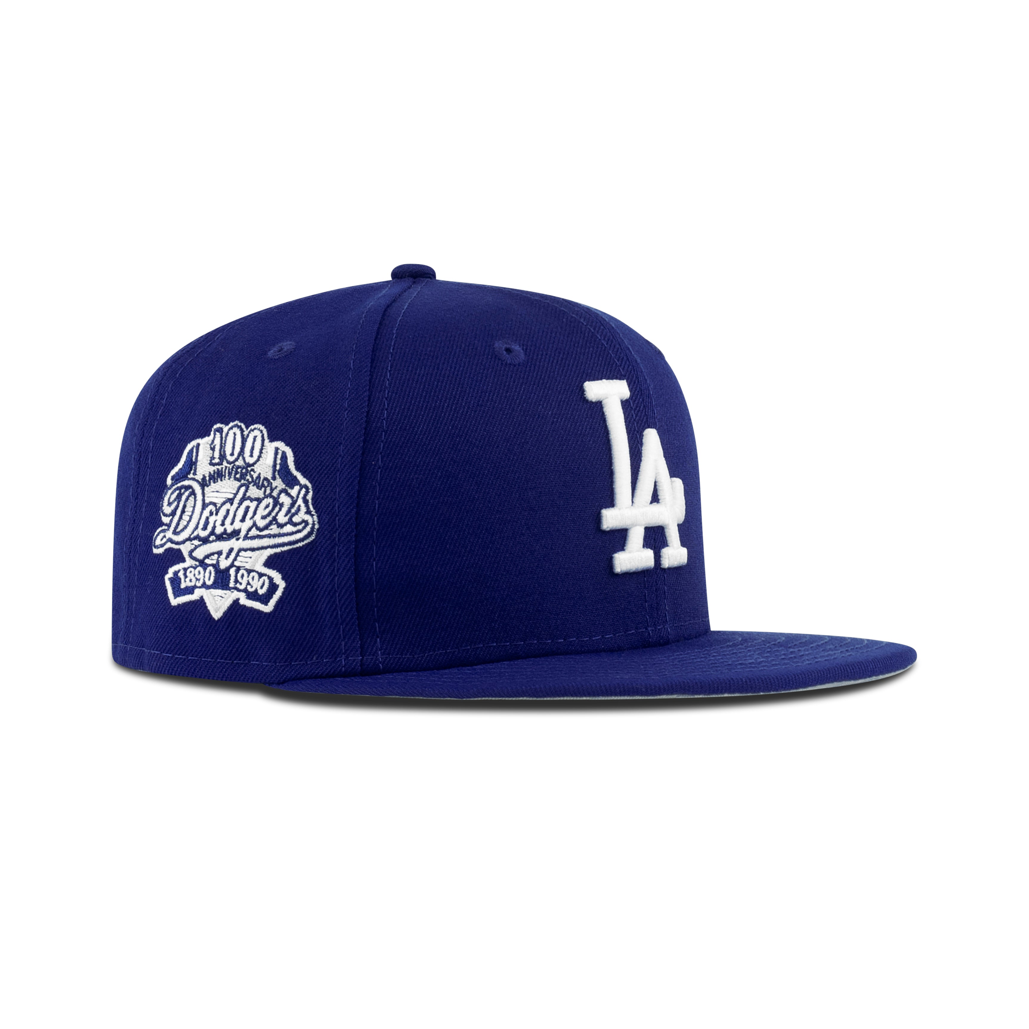 New Era Los Angeles Dodgers Fitted Grey Bottom 