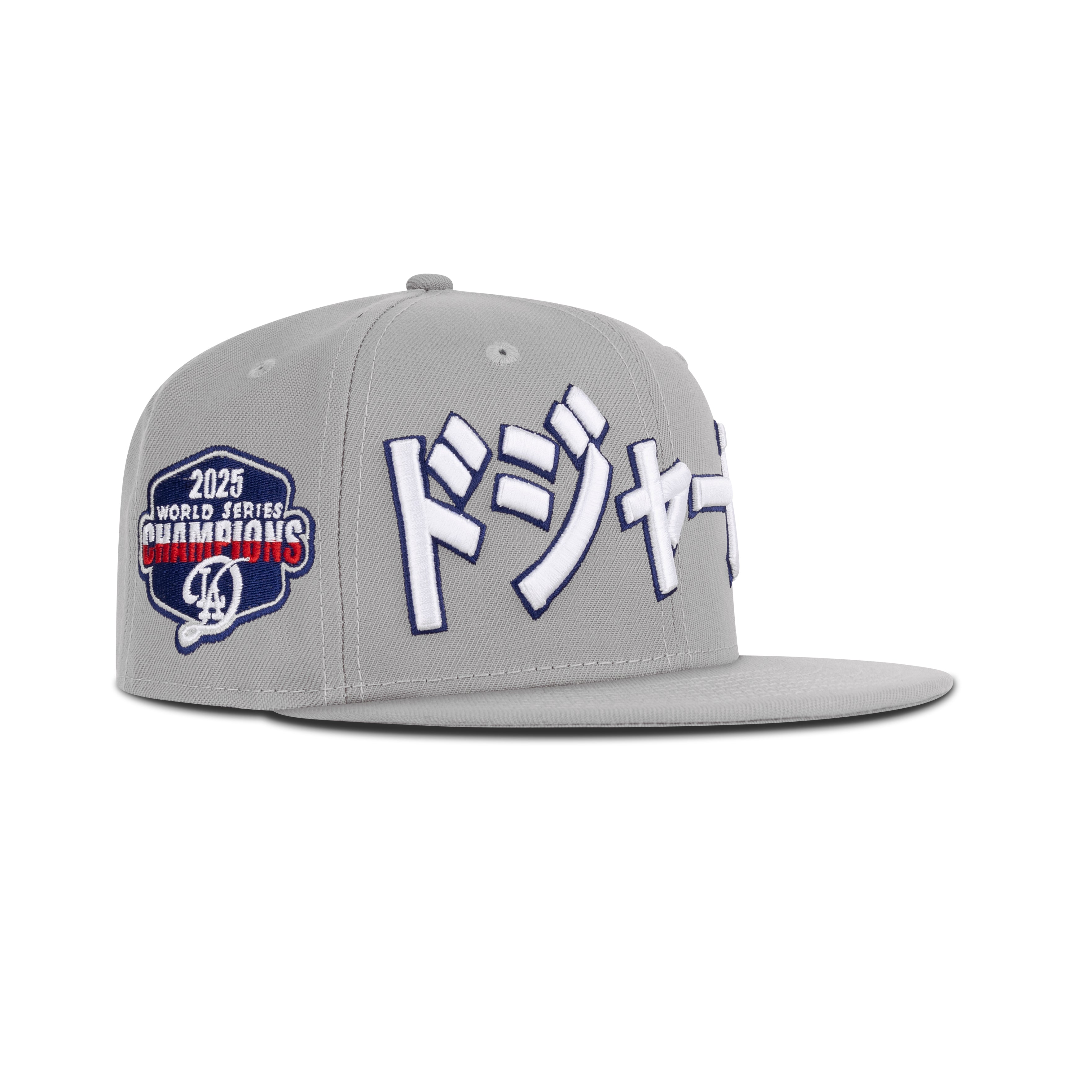 New Era Los Angeles Dodgers Fitted Gray Bottom 