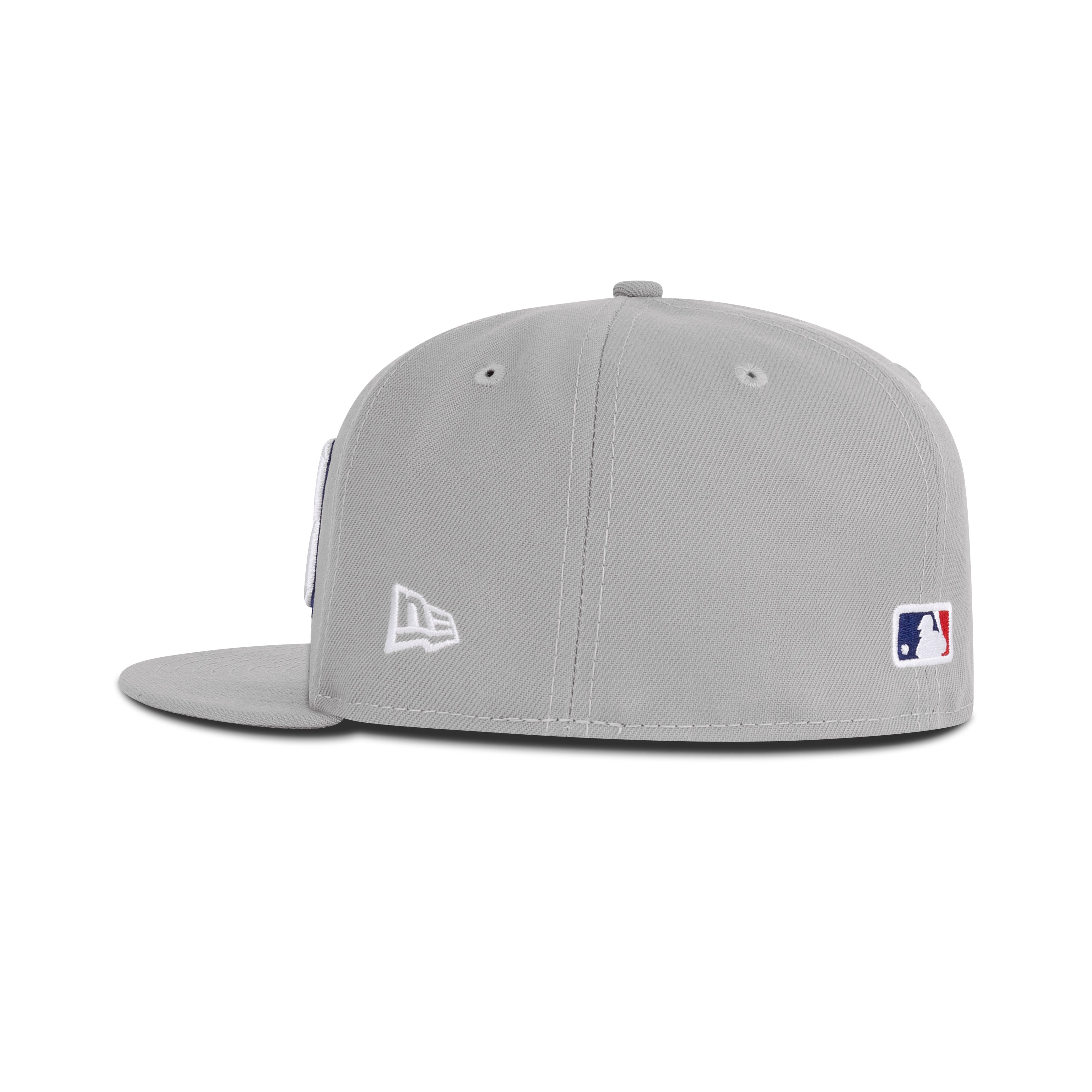 New Era Los Angeles Dodgers Fitted Gray Bottom 