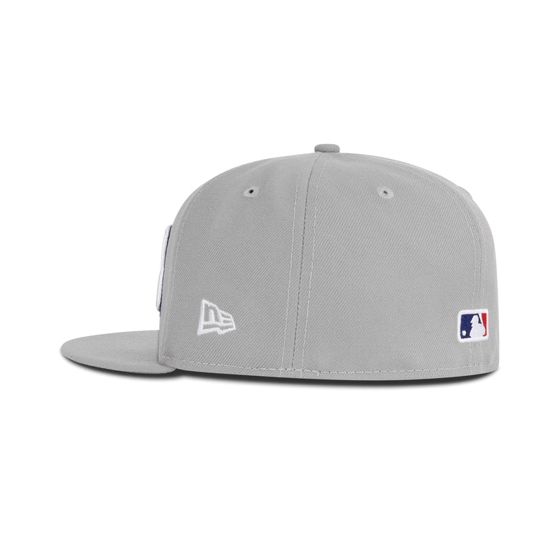 New Era Los Angeles Dodgers Fitted Gray Bottom 