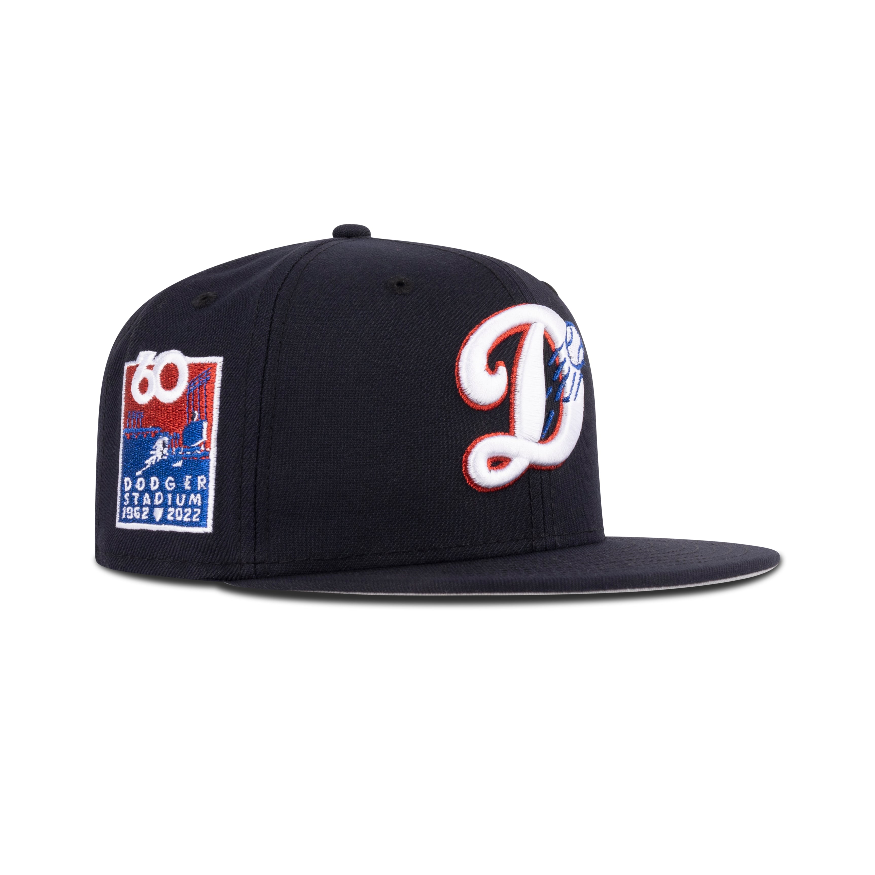 New Era Los Angeles Dodgers Fitted Grey Bottom 