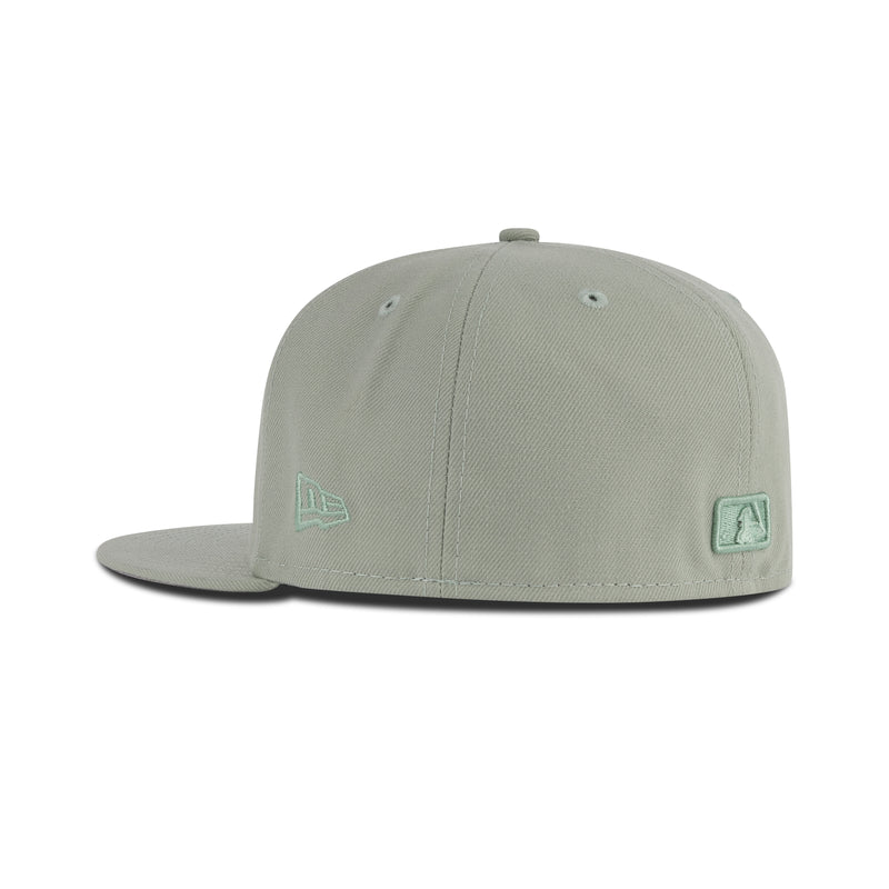 New Era Los Angeles Dodgers Color Pack Fitted Gray Bottom 