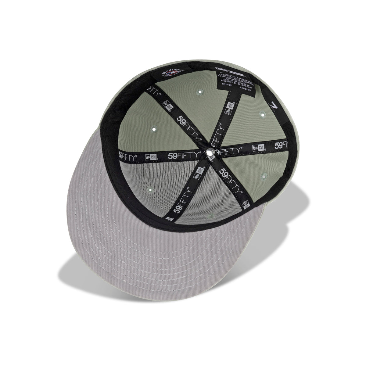 New Era Los Angeles Dodgers Color Pack Fitted Gray Bottom 