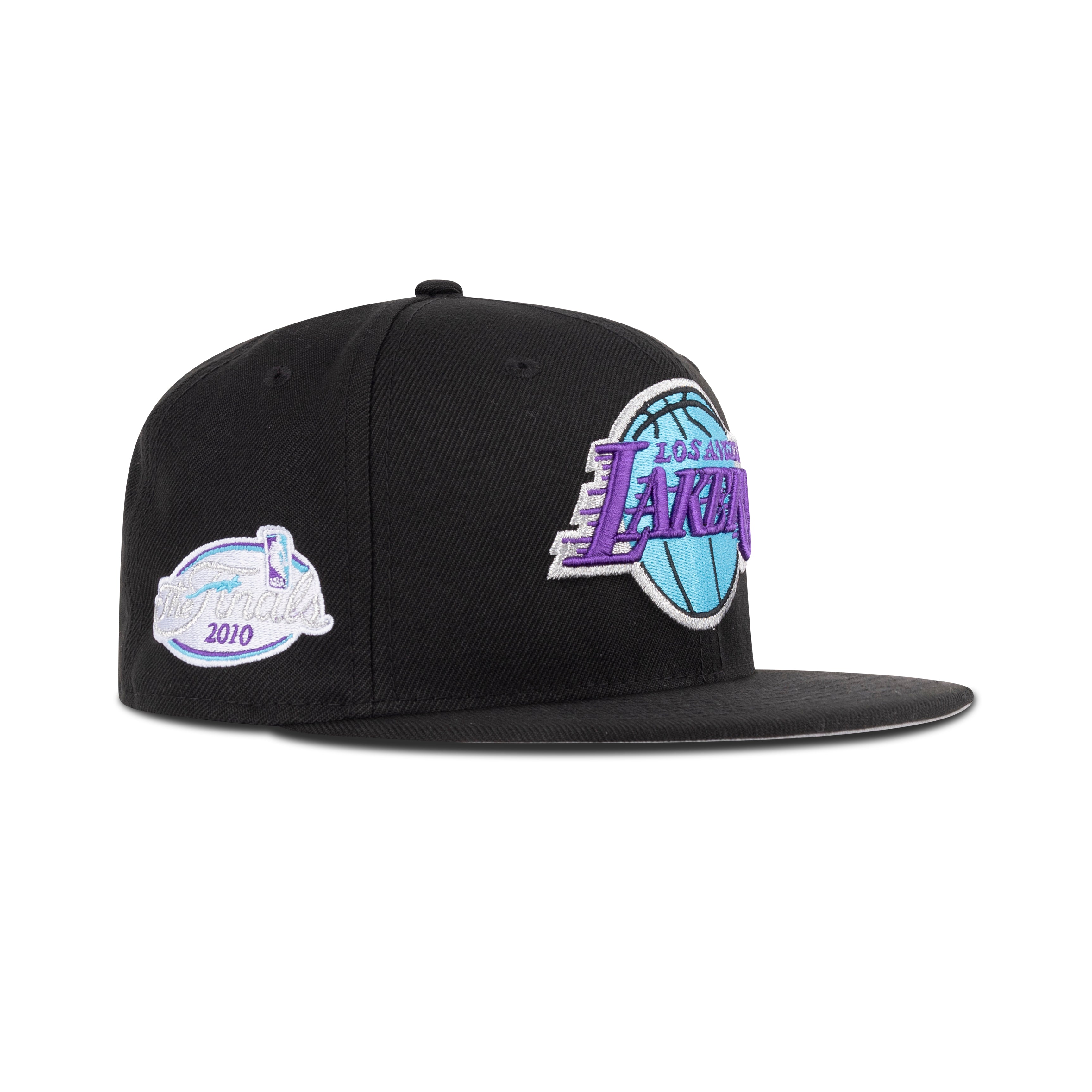 New Era Los Angeles Lakers Fitted Grey Bottom 