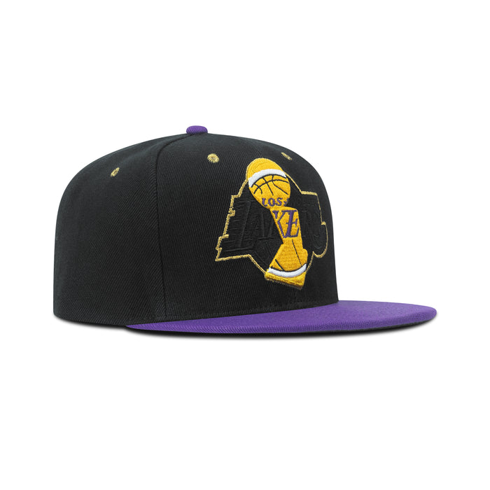 Mitchell & Ness Los Angeles Lakers Snapback "Black Purple" (2009-2010 The Finals)