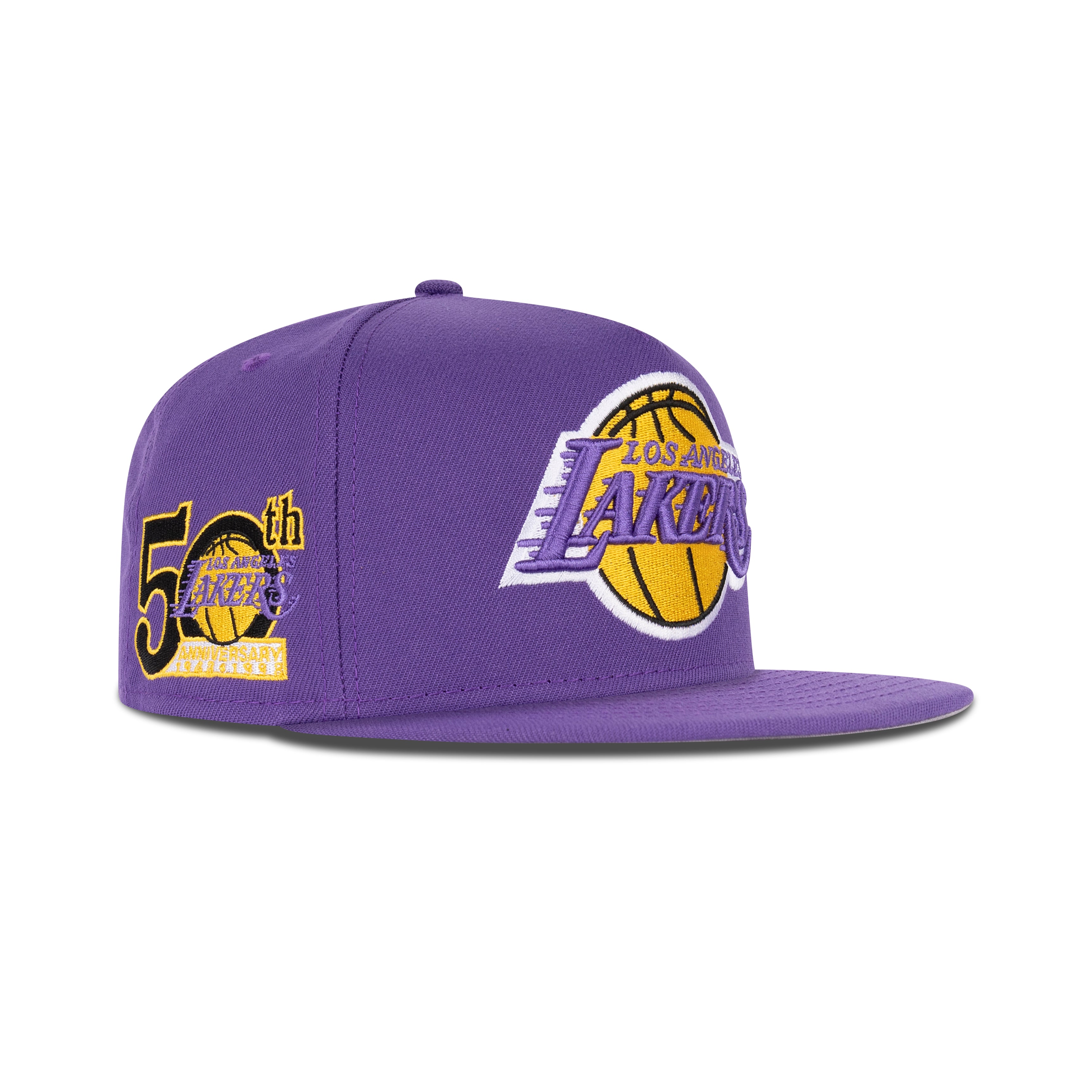 New Era Los Angeles Lakers A-Frame Snapback Grey Bottom 