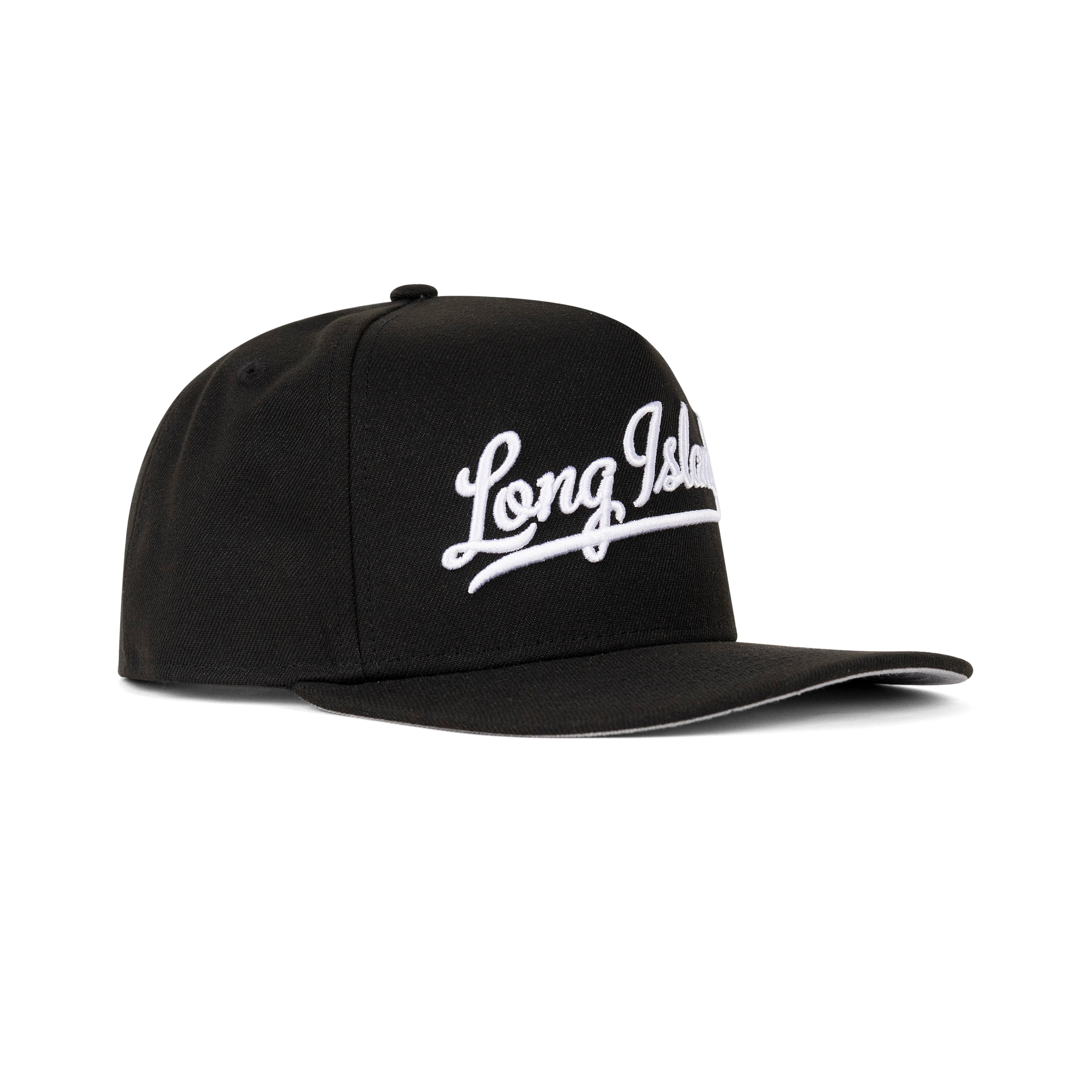New Era Long Island NY A-Frame Snapback Grey Bottom 