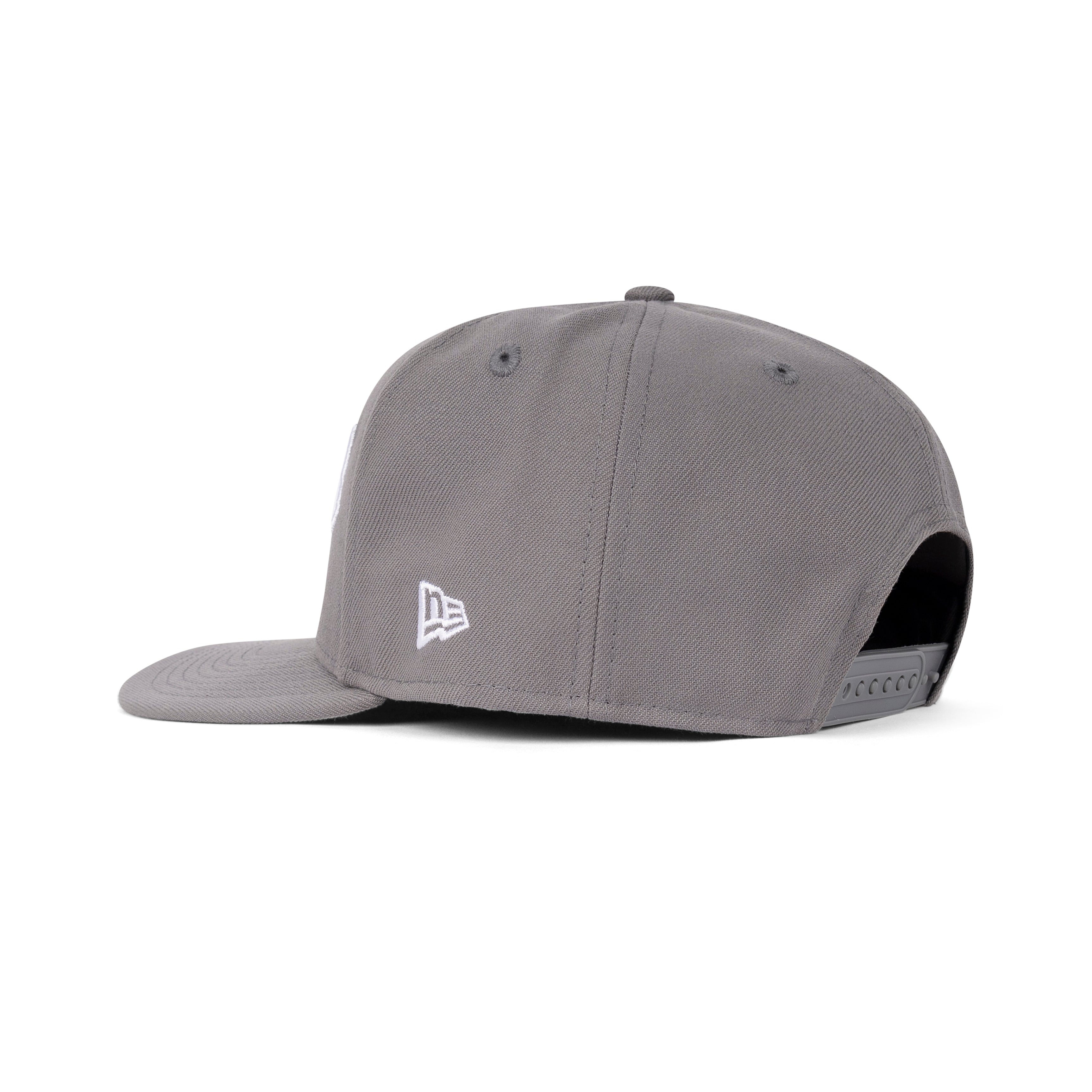 New Era Long Island NY A-Frame Snapback Grey Bottom 