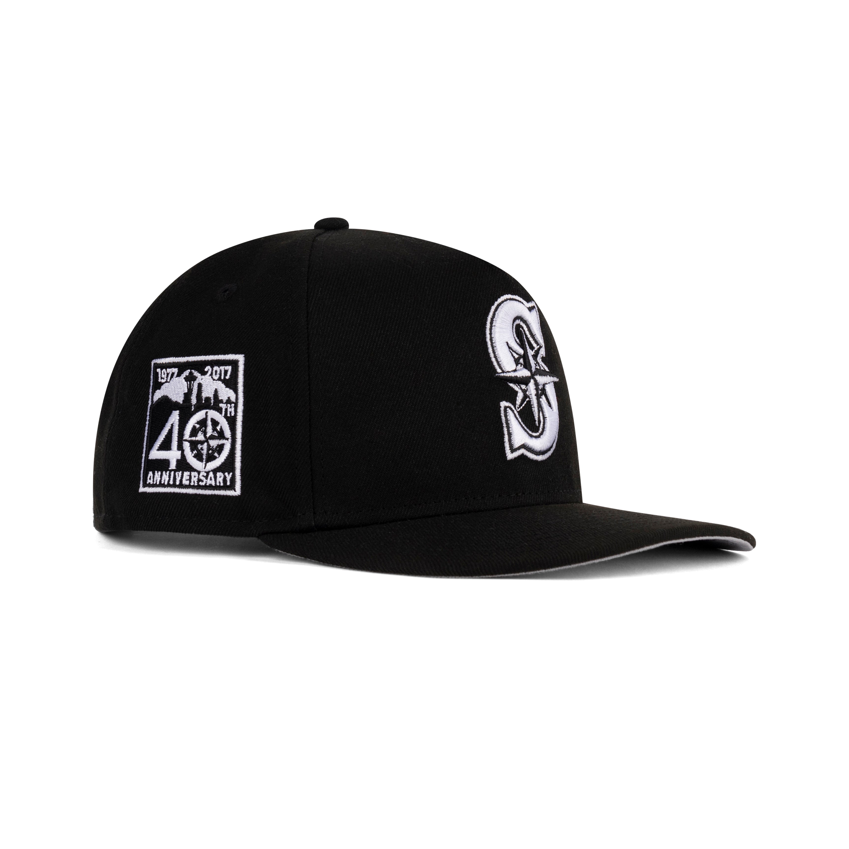 New Era Seattle Mariners A-Frame Snapback Gray Bottom 