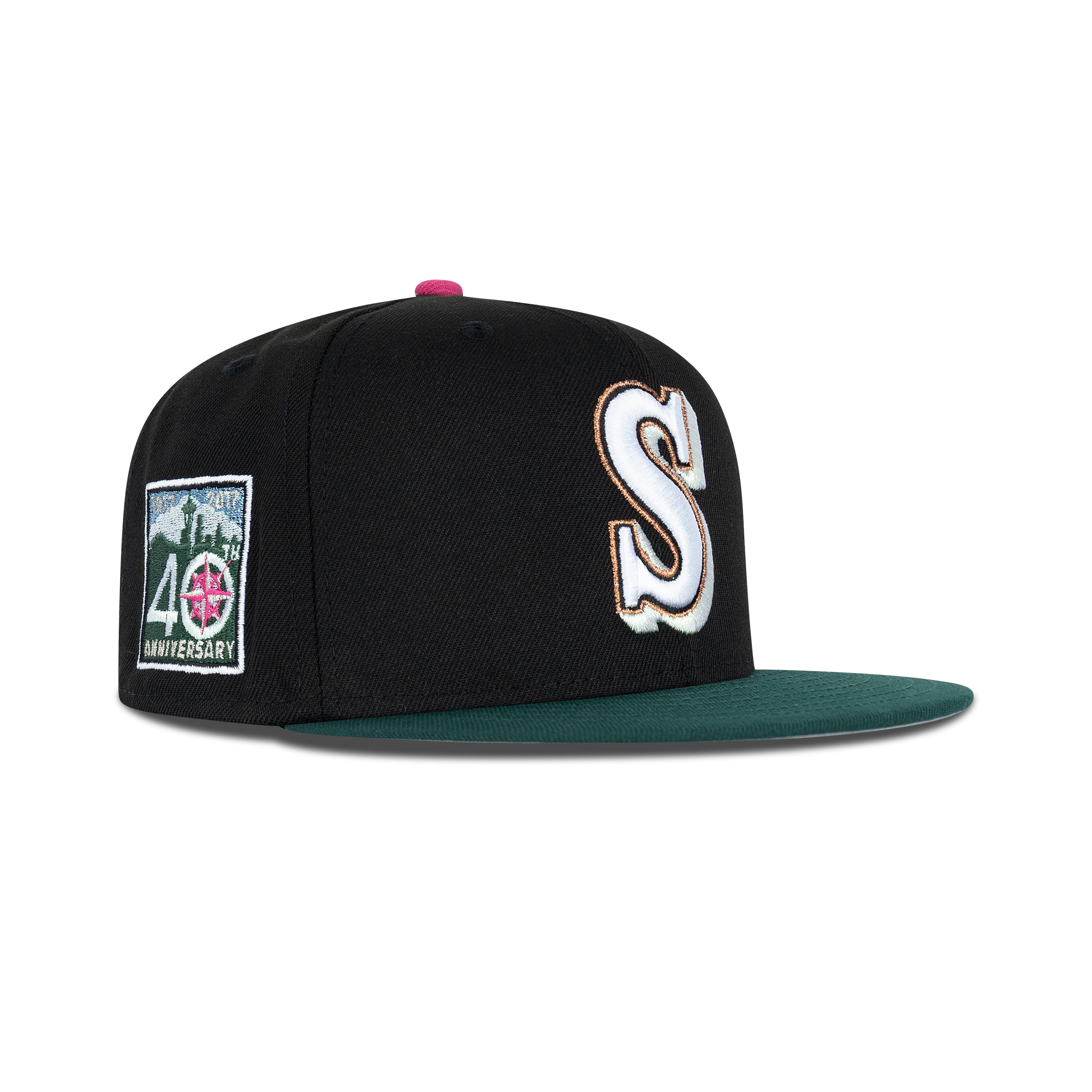 New Era Seattle Mariners Fitted Grey Bottom 
