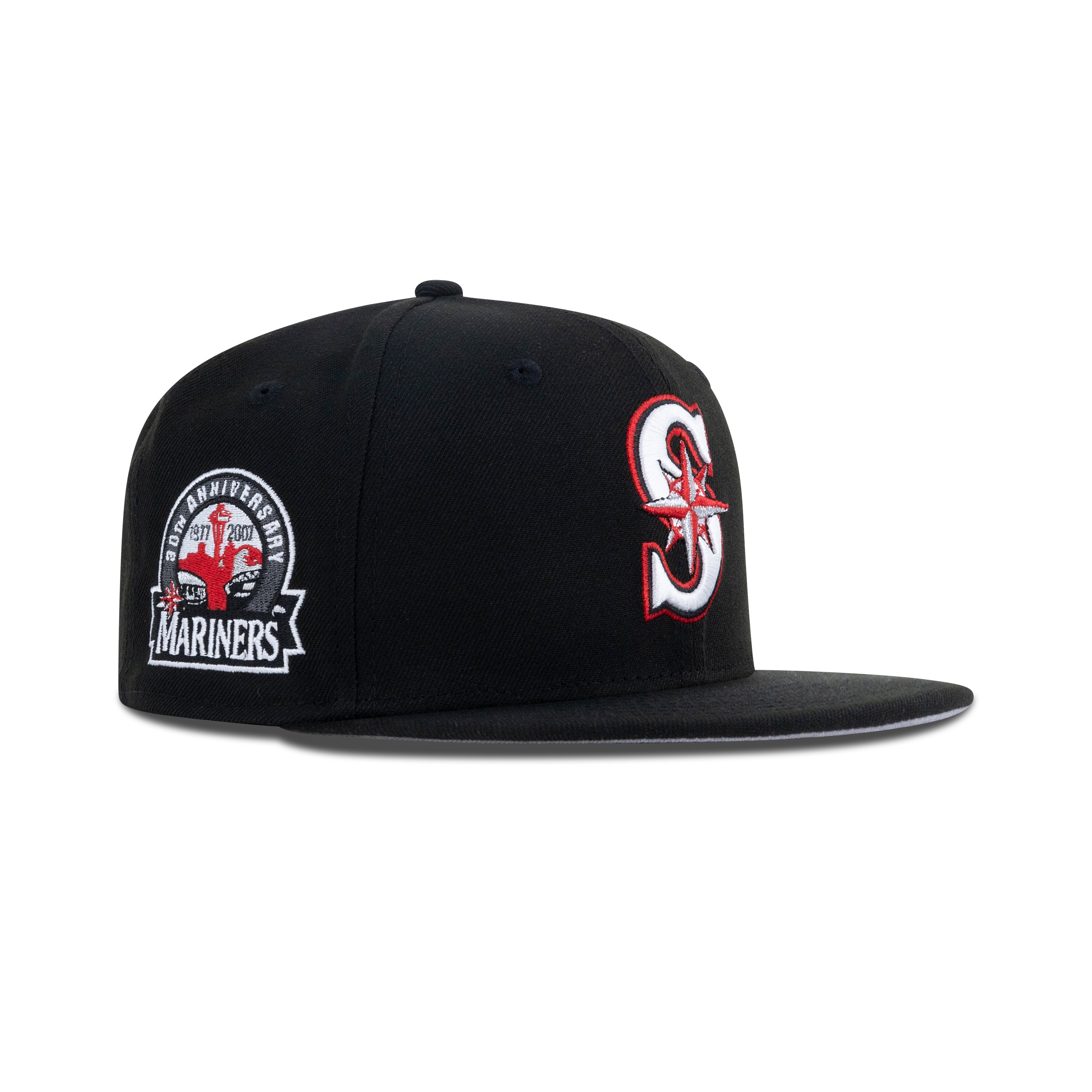 New Era Seattle Mariners Fitted Grey Bottom 