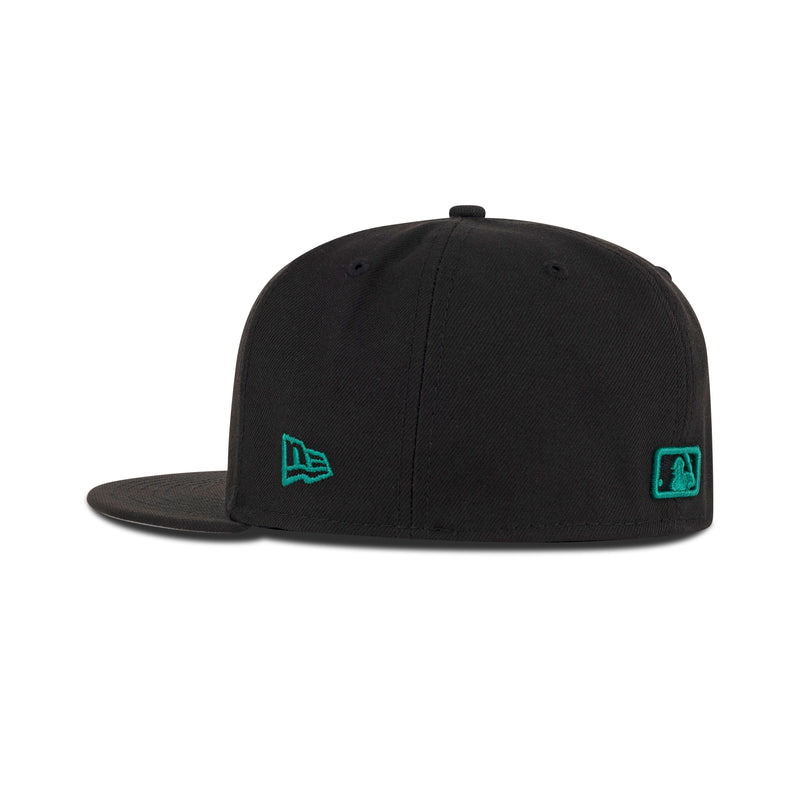 New Era Seattle Mariners Fitted Grey Bottom “Black White Teal”
