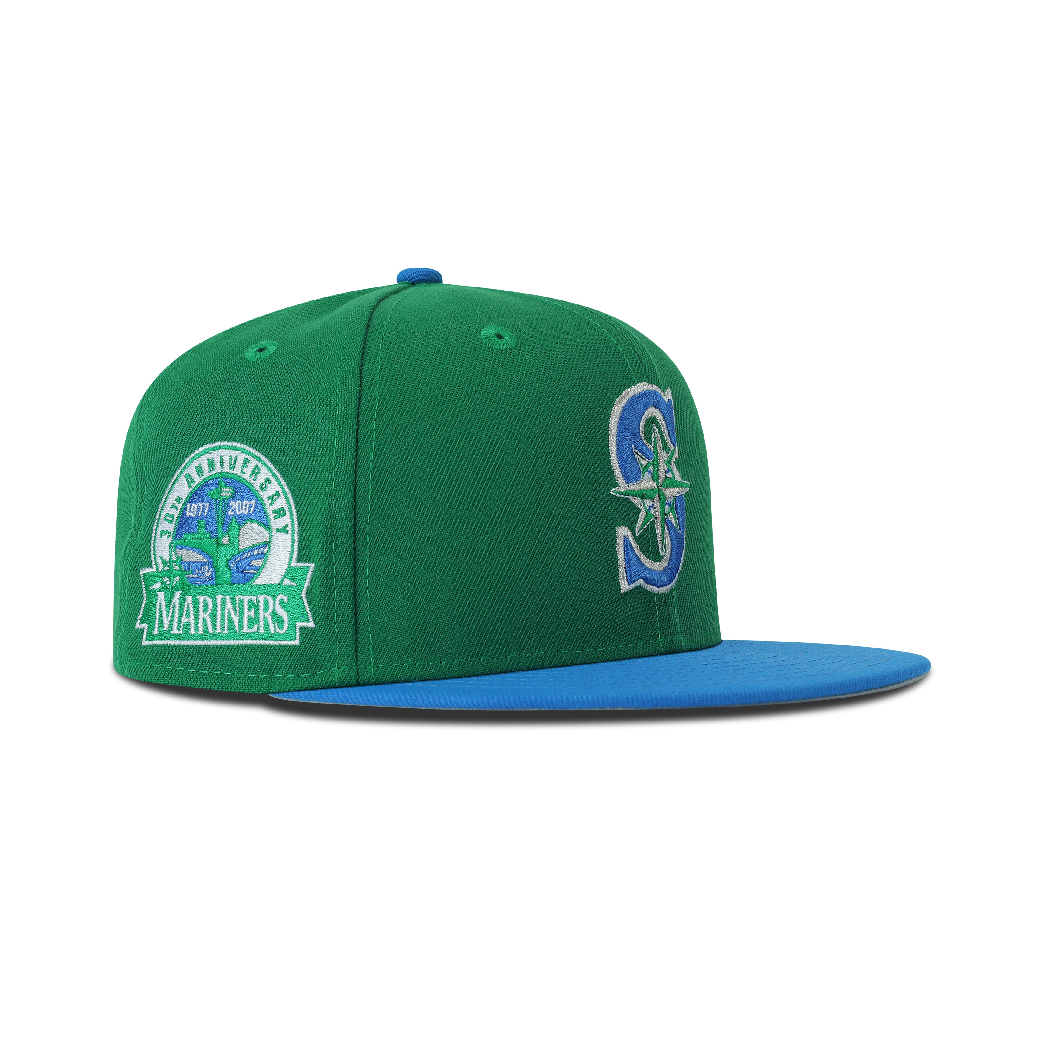 New Era Seattle Mariners Fitted Grey Bottom 