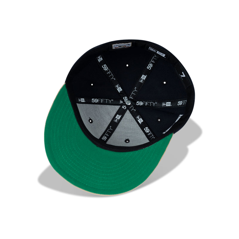 New Era Seattle Mariners Fitted Green Bottom 