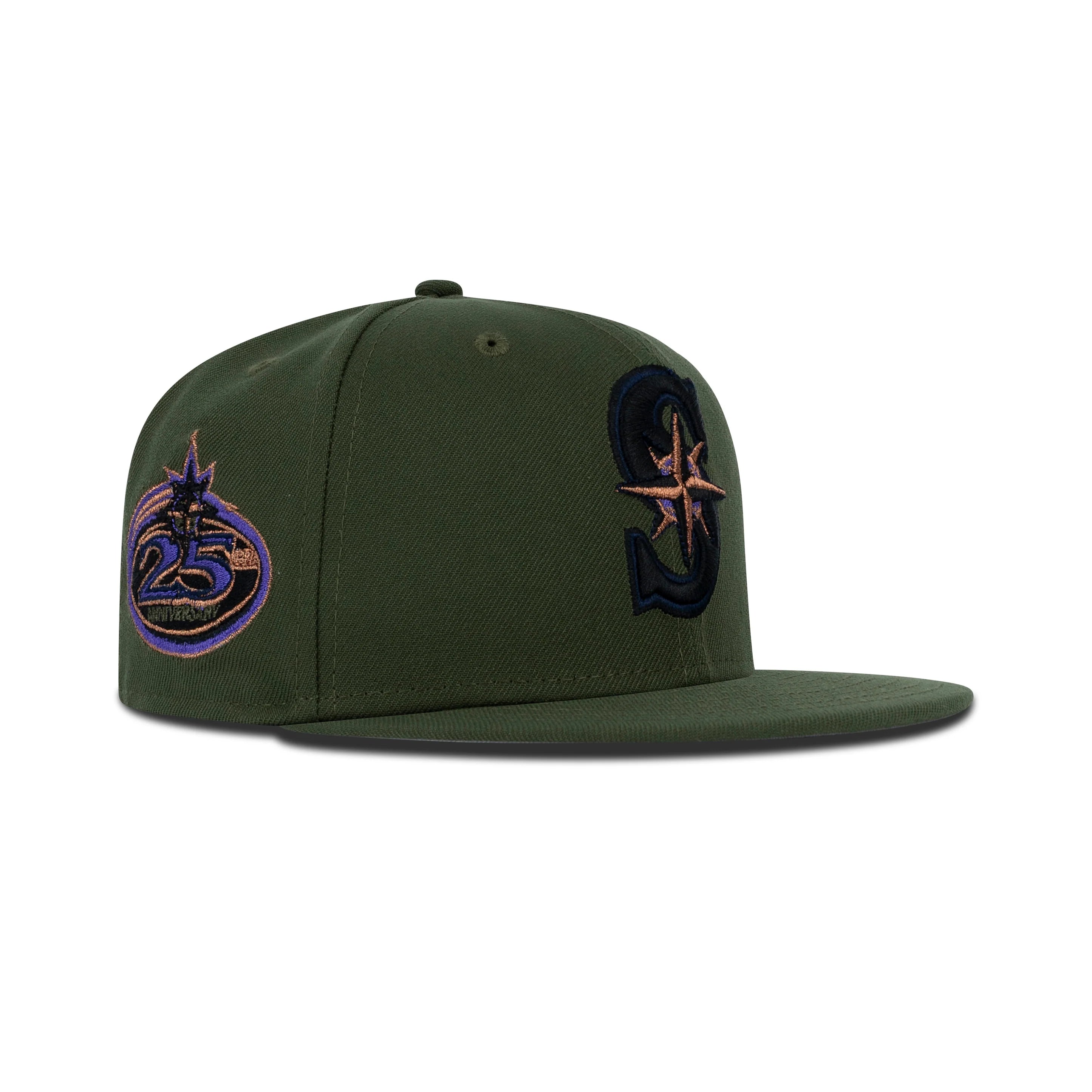 New Era Seattle Mariners Fitted Grey Bottom 