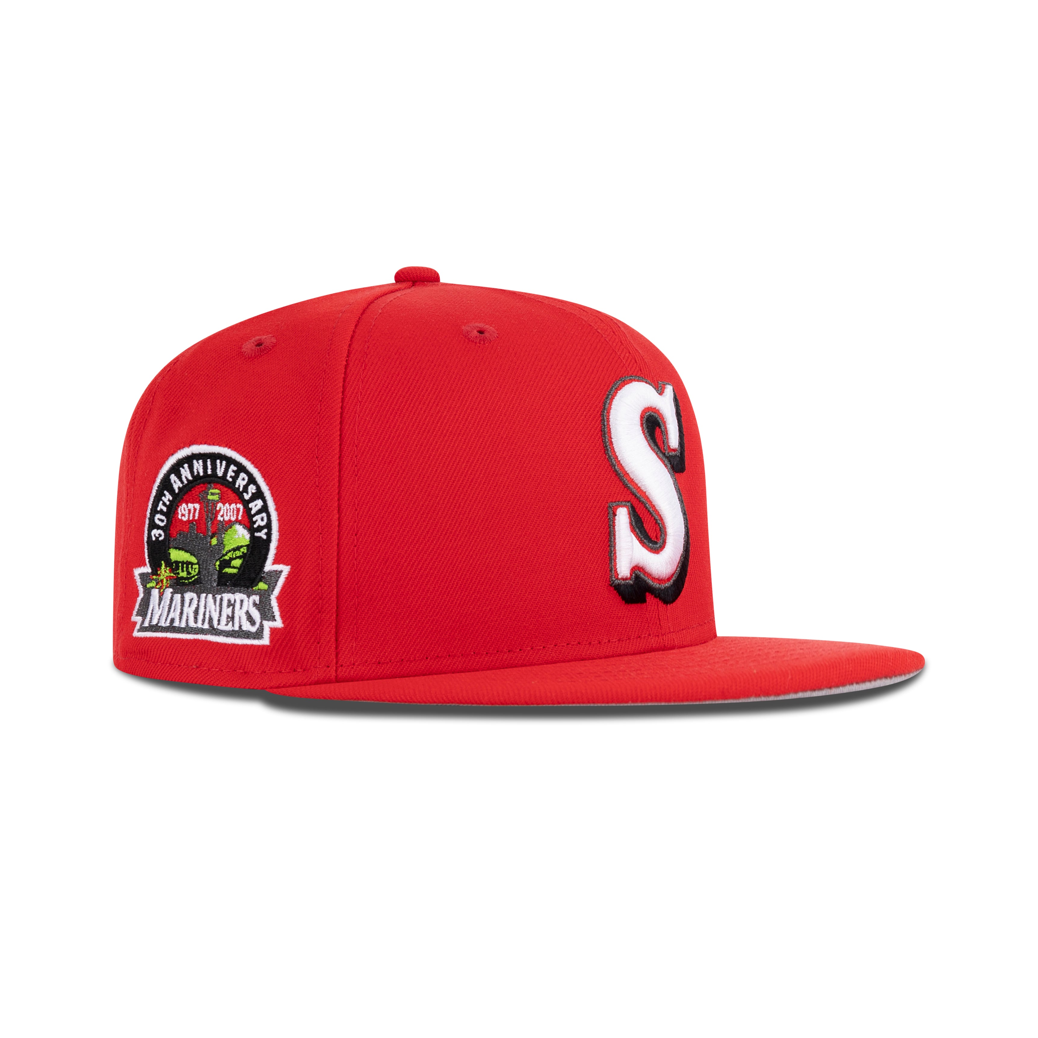 New Era Seattle Mariners Fitted Grey Bottom 