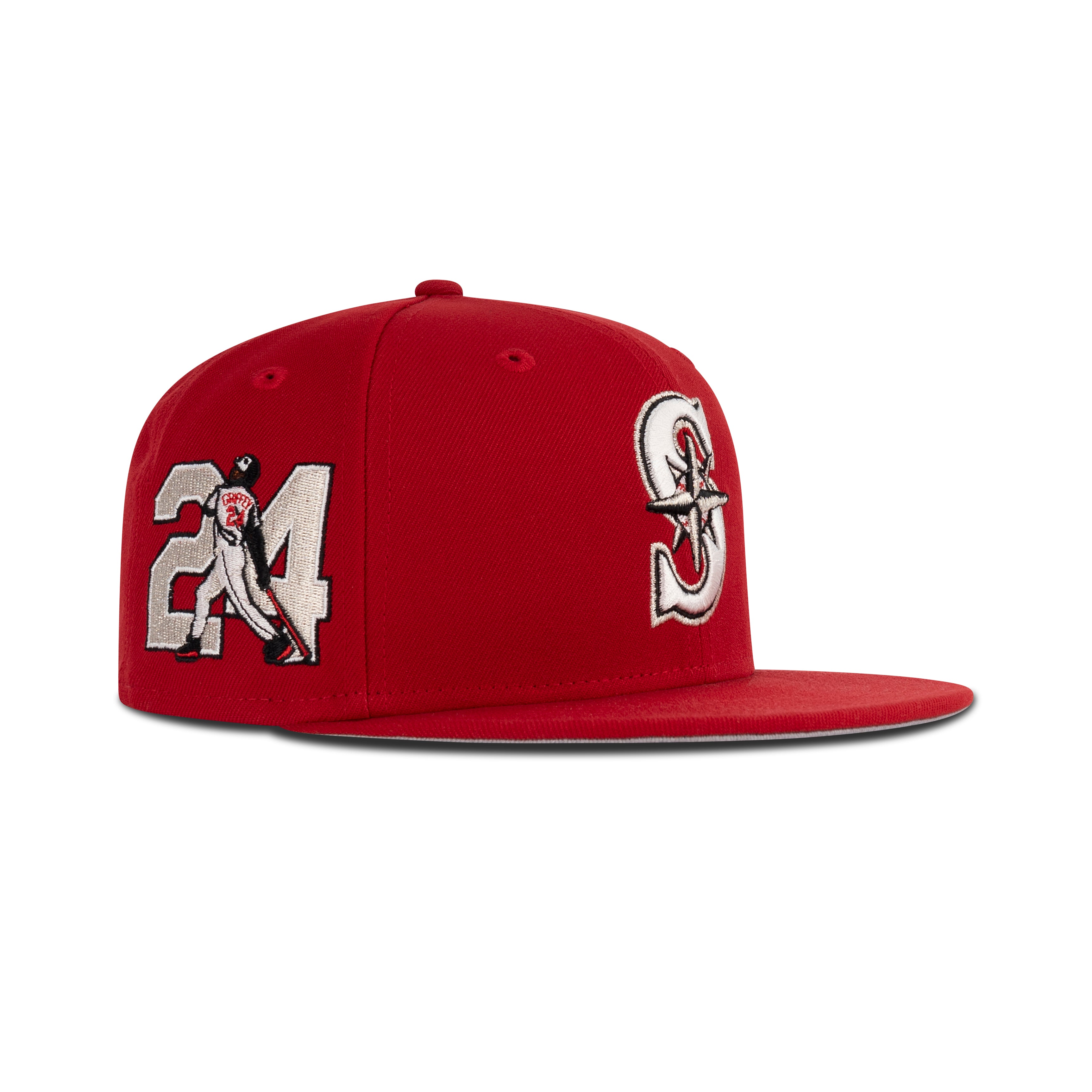 New Era Seattle Mariners Fitted Gray Bottom 