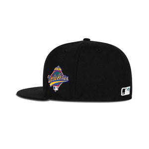New Era Florida Marlins Fitted Grey Bottom "Black Teal" (1997 World Series Embroidery)