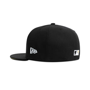 New Era Florida Marlins Fitted Yellow Bottom 