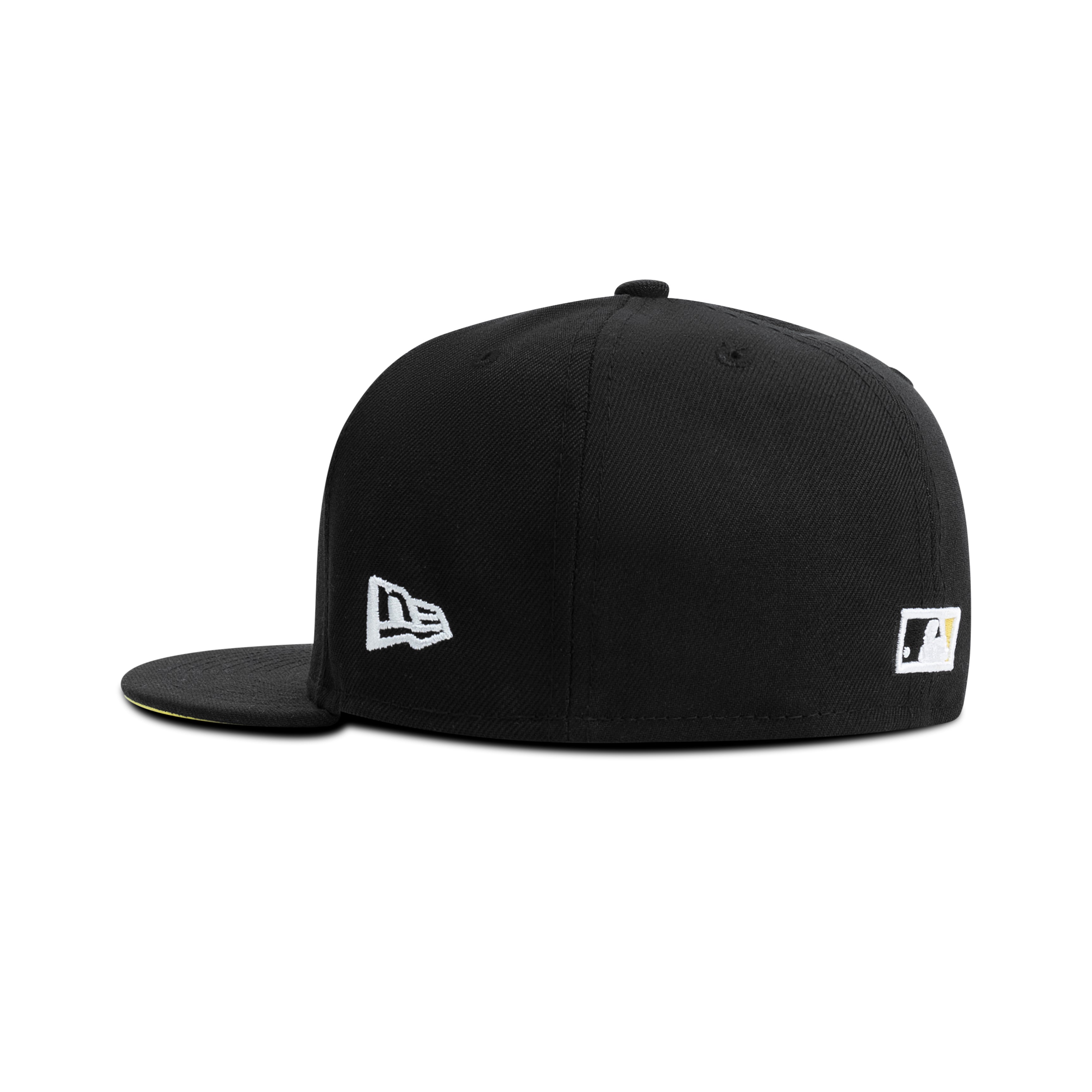 New Era Florida Marlins Fitted Yellow Bottom 