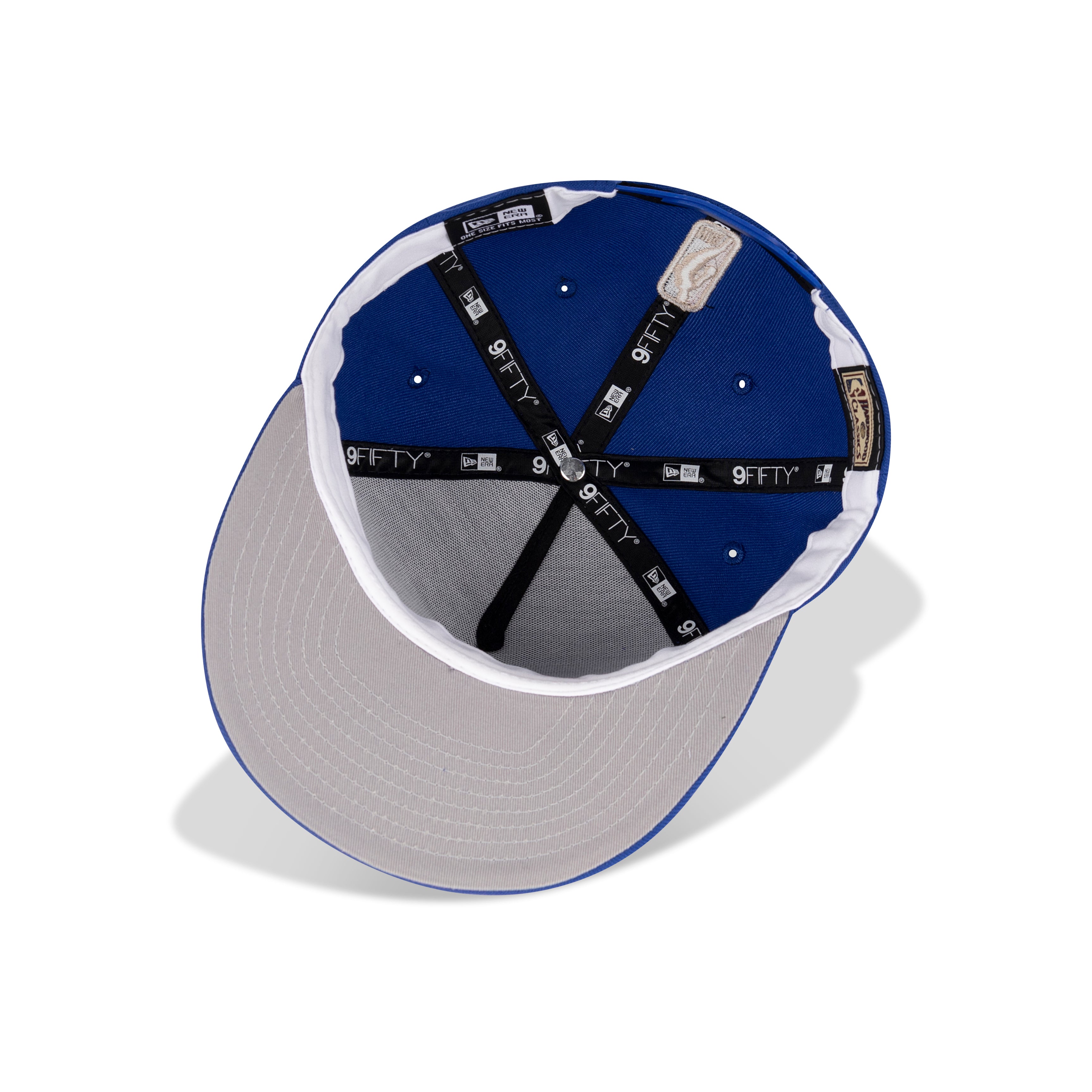 New Era Dallas Mavericks A-Frame Snapback Grey Bottom 