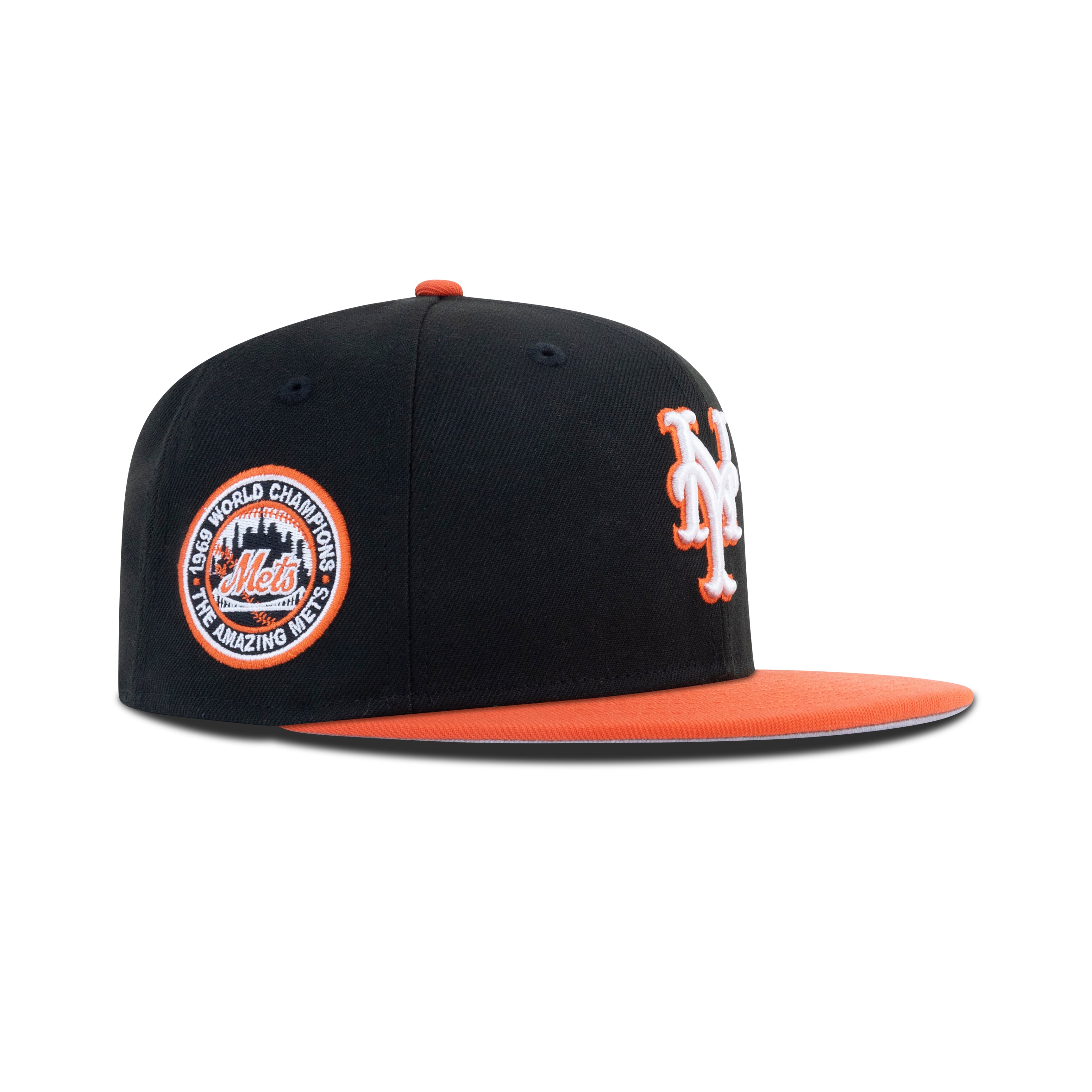 New Era New York Mets Fitted Gray Bottom 