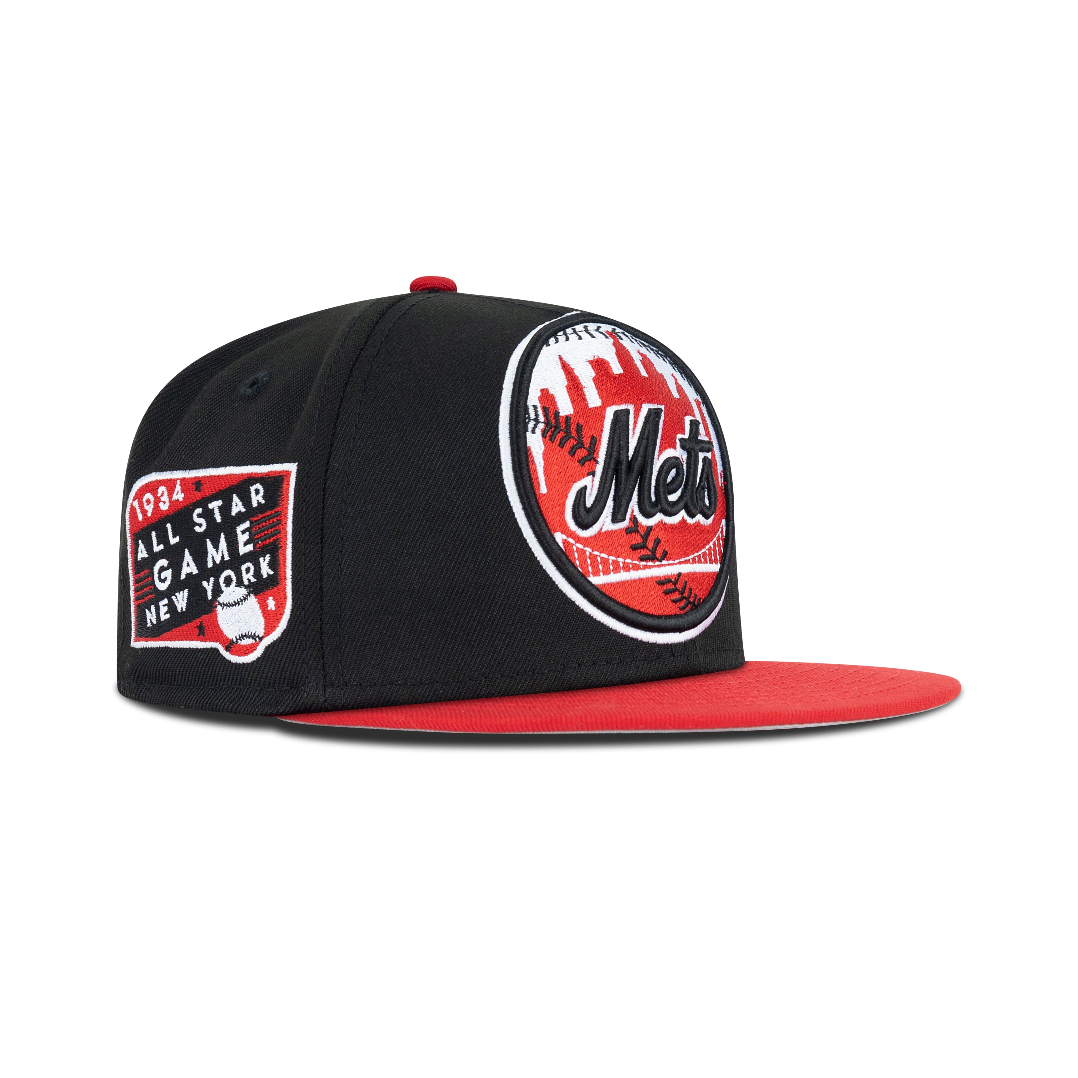 New Era New York Mets Fitted Grey Bottom 