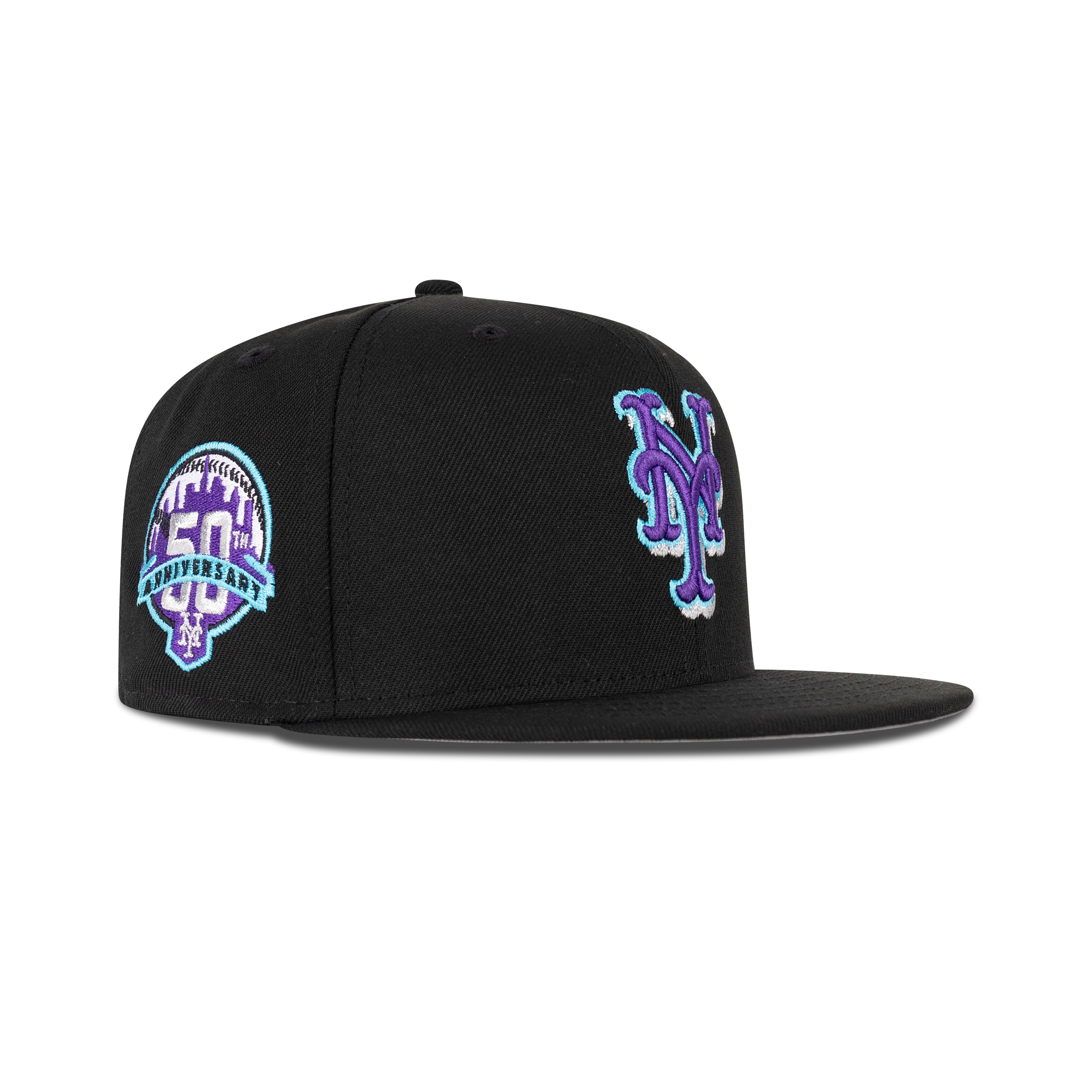 New Era New York Mets Fitted Grey Bottom 