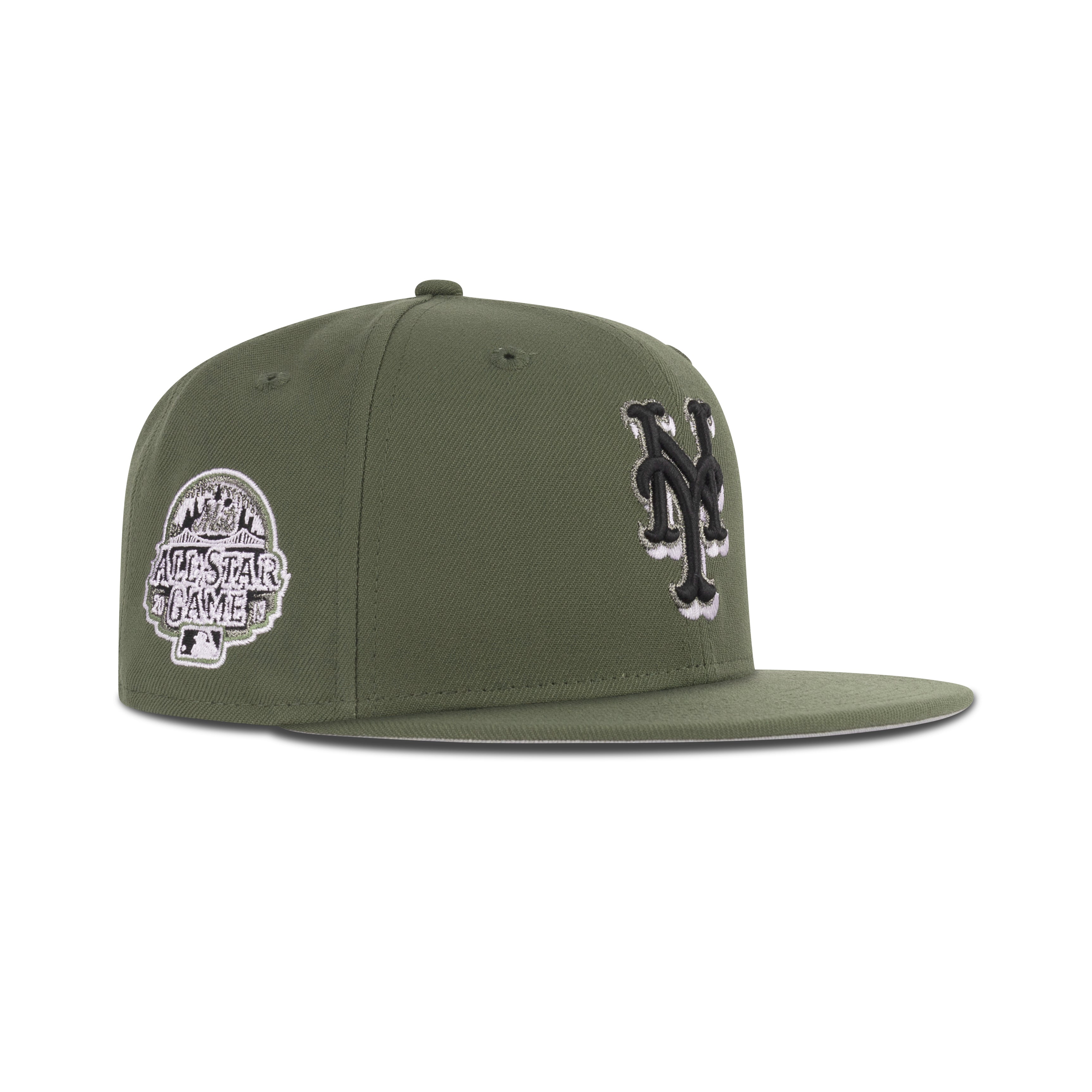 New Era New York Mets Fitted Gray Bottom 