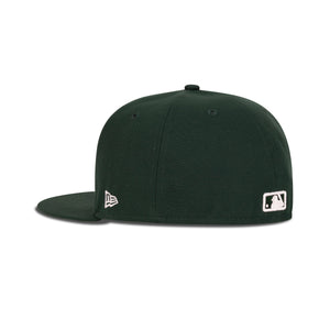 New Era New York Mets Fitted Grey Bottom "Money Green"