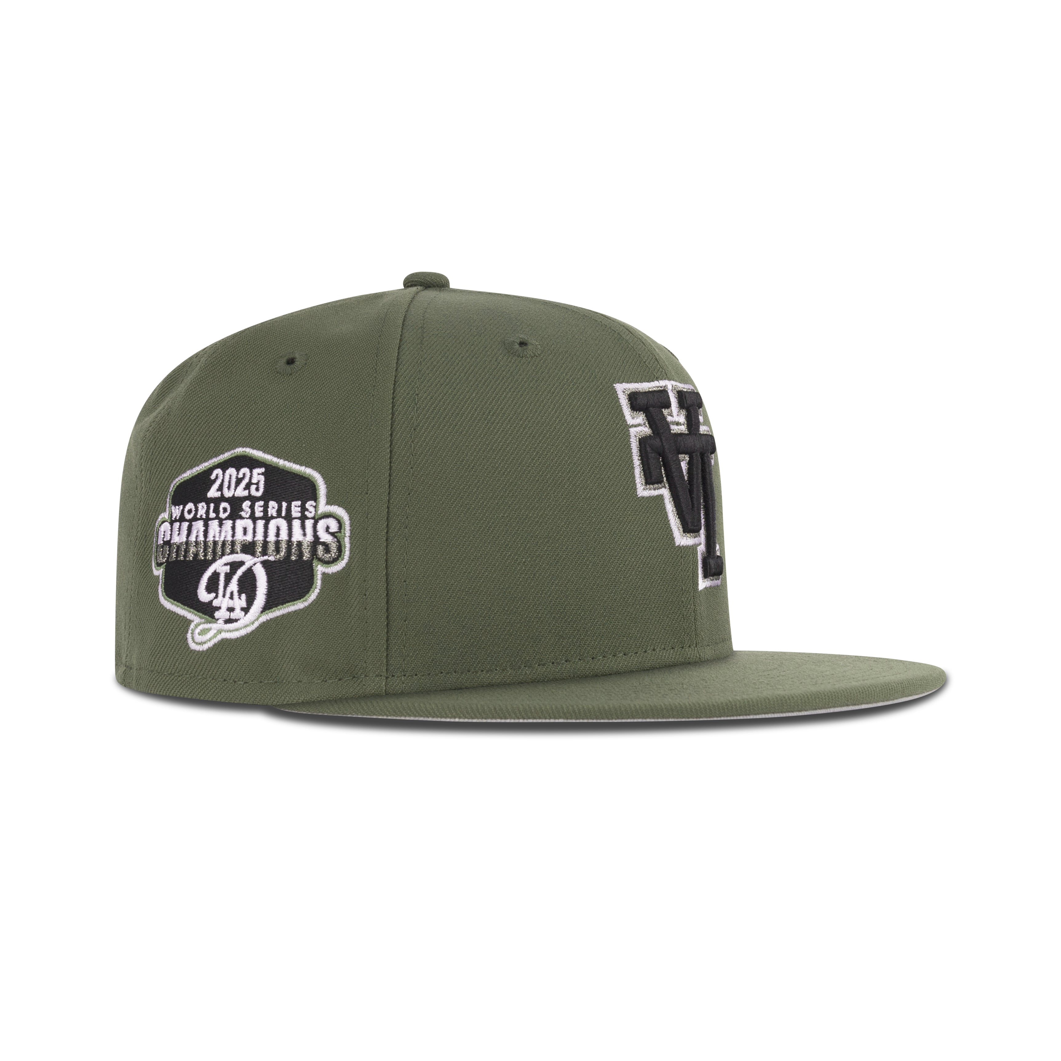 New Era Los Angeles Dodgers Fitted Gray Bottom 