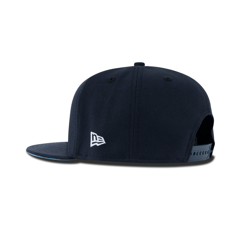 New Era New York Mets A-Frame Snapback Sky Bottom 